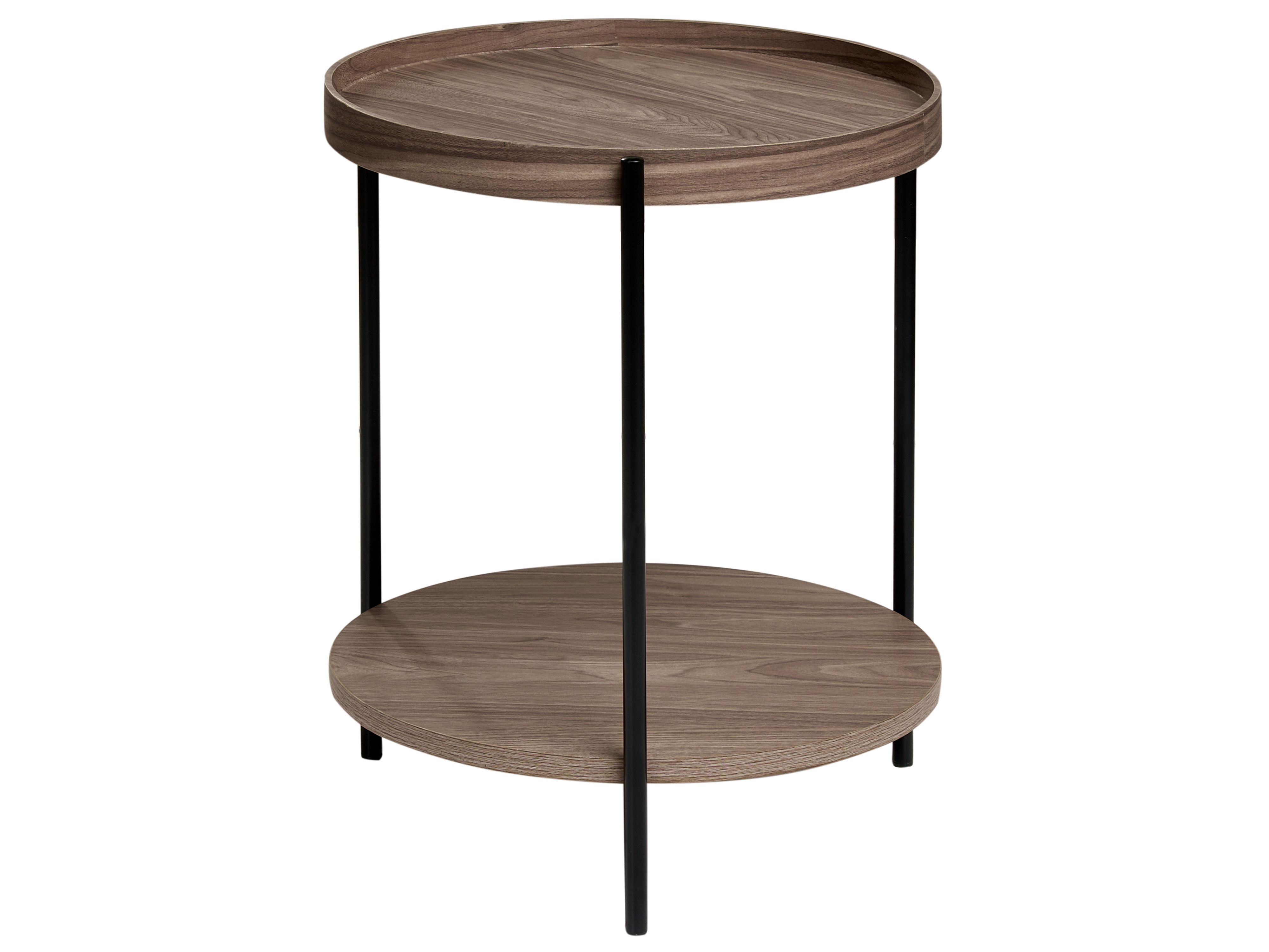 Side Table LANDER Dark Brown