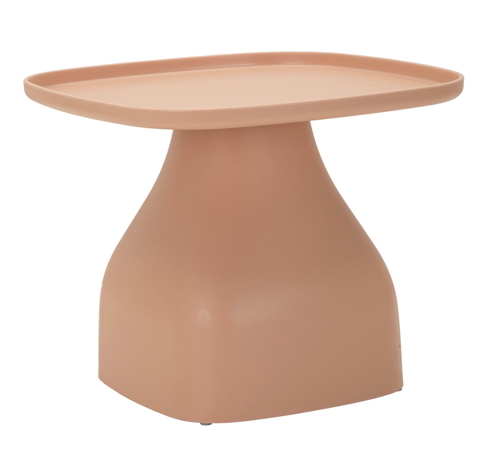 Plastic tafel roze cm 48x48x38