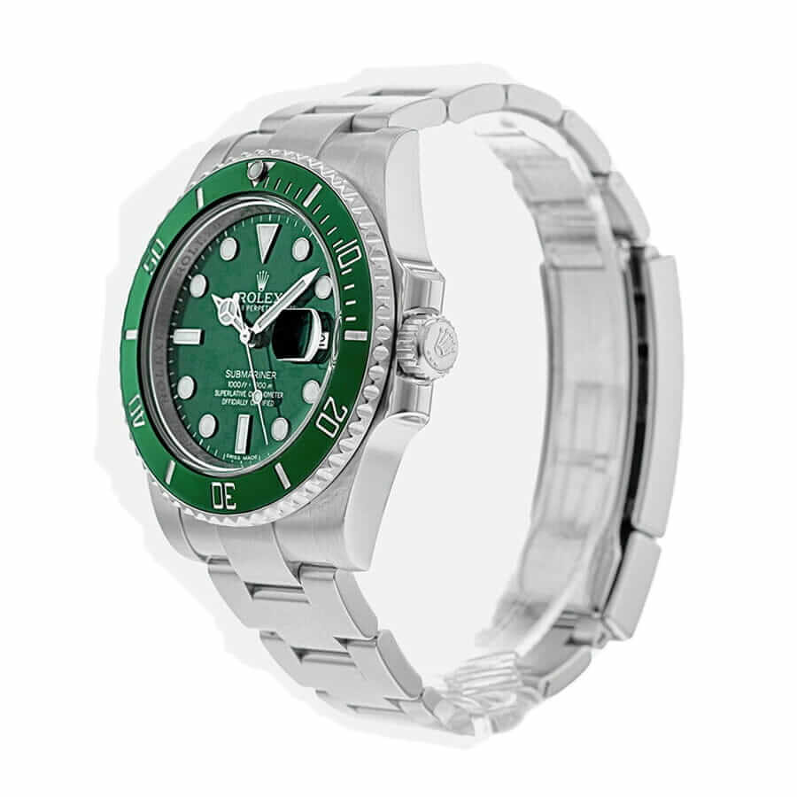 Rolex Submariner Hulk 116610LV Green Dial Replica - Elite Watch Atelier
