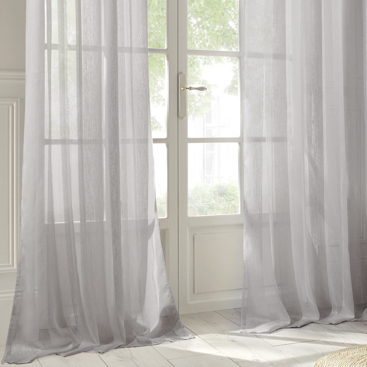 Sheer curtain "Elsa" Grey, 140x240 cm