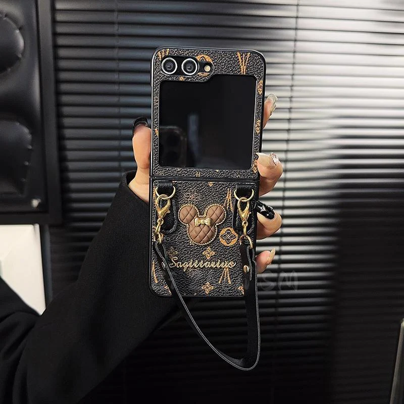 Samsung Luxury Leather Galaxy Z Flip 5/4/3 Case - Wholesale & Influencer