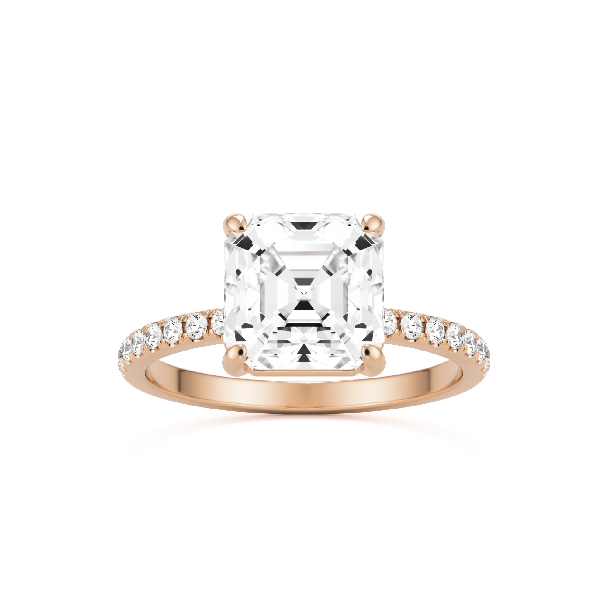 The Asscher Pavé