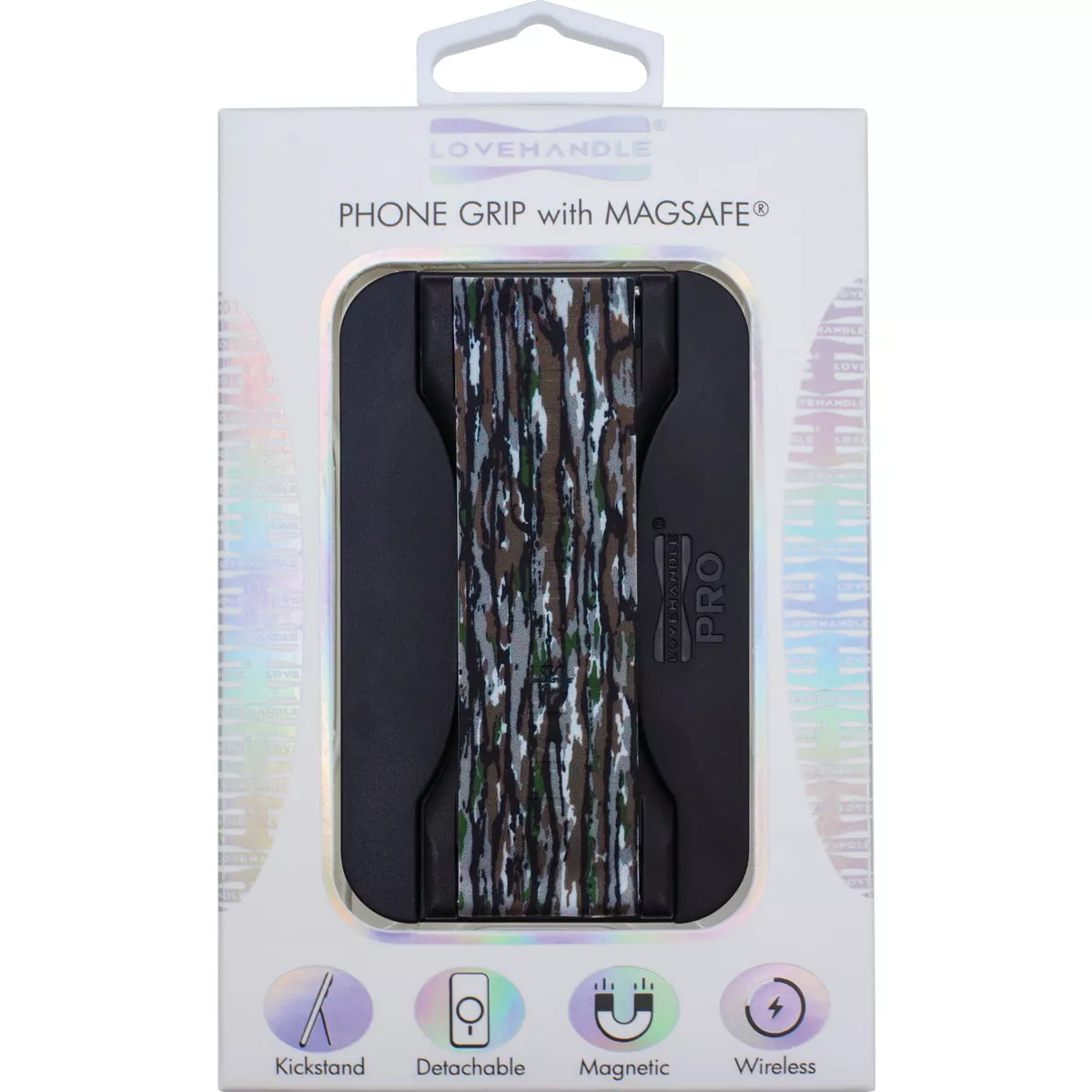 LoveHandle PRO for Magsafe Realtree Original Camouflage Phone Grip