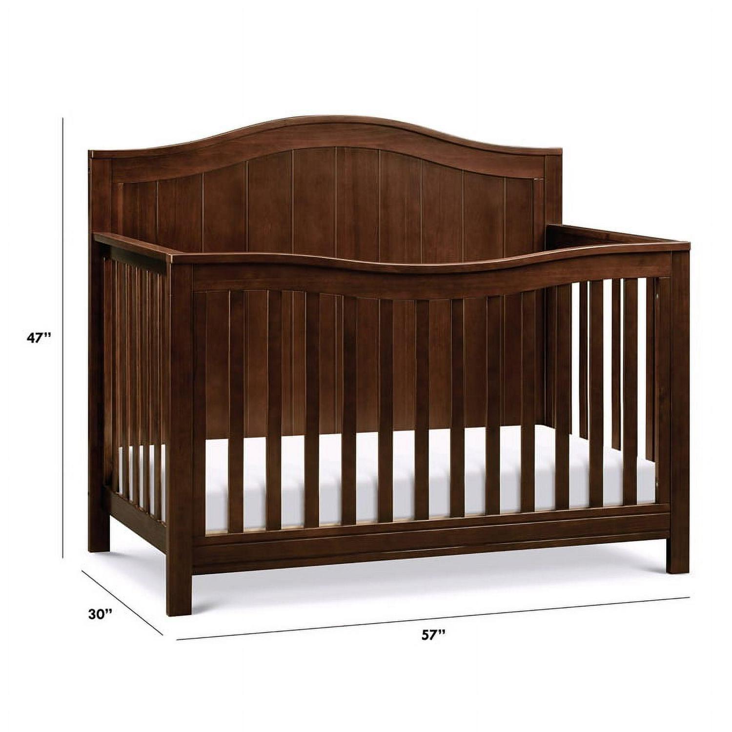Davinci Aspen Modern Pine Wood and MDF 4-In-1 Convertible Crib in Espresso - Image 8