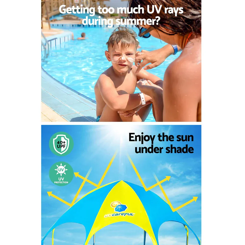 Bestway Kids Above Ground Pool With UPF 40+ Canopy, 244x51cm Steel Frame - Image 5 Bestway Kids Above Ground Pool With UPF 40+ Canopy, 244x51cm Steel Frame - Image 5