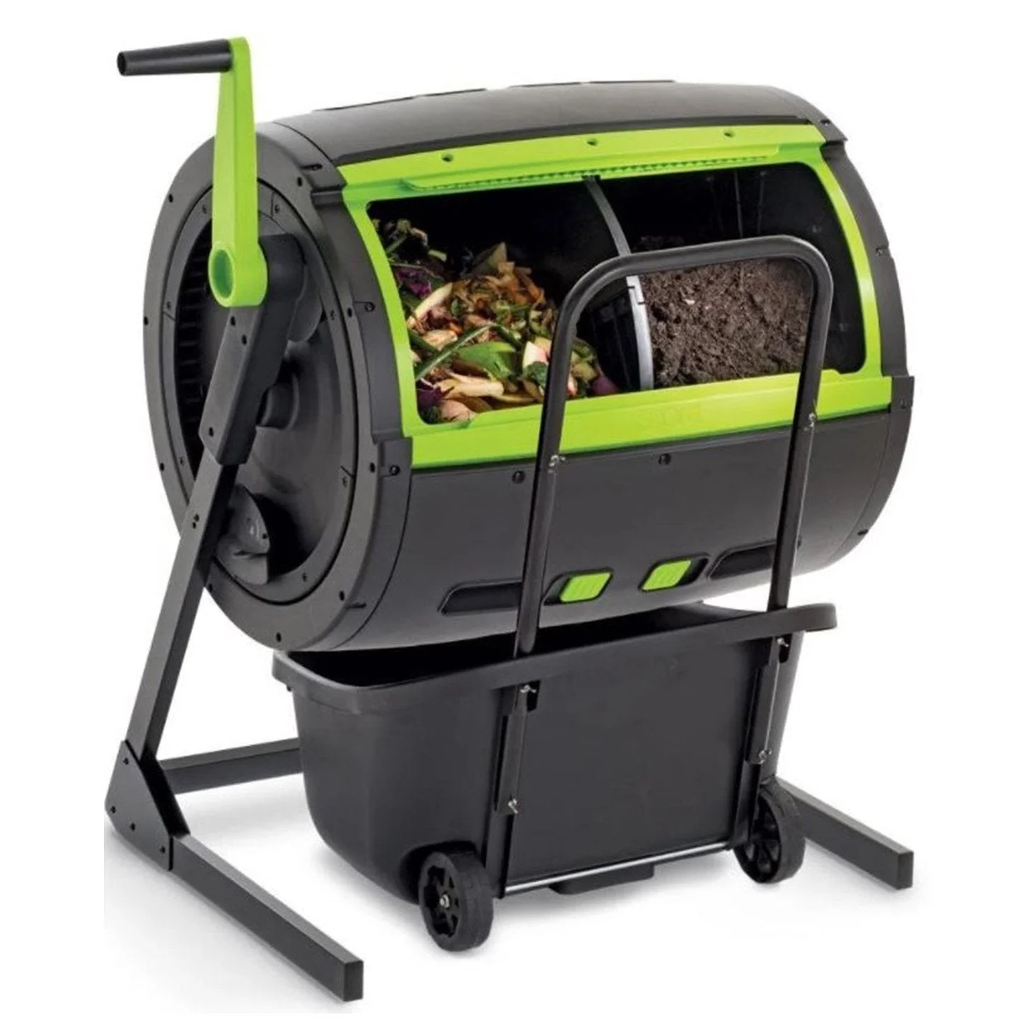 65-Gallon Compost Tumbler and Cart