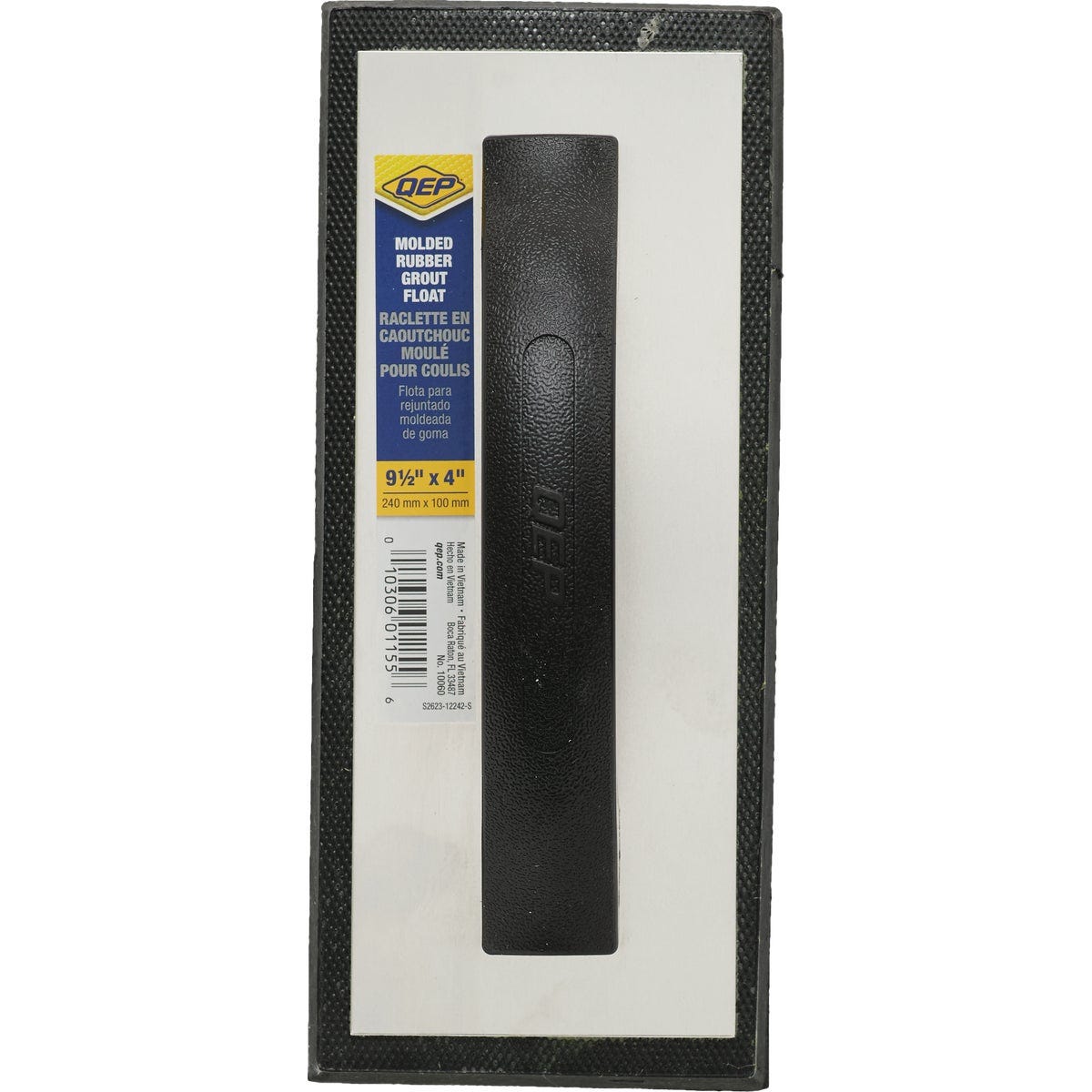 QEP 4 In. x 9.5 In. Molded Rubber Grout Float
