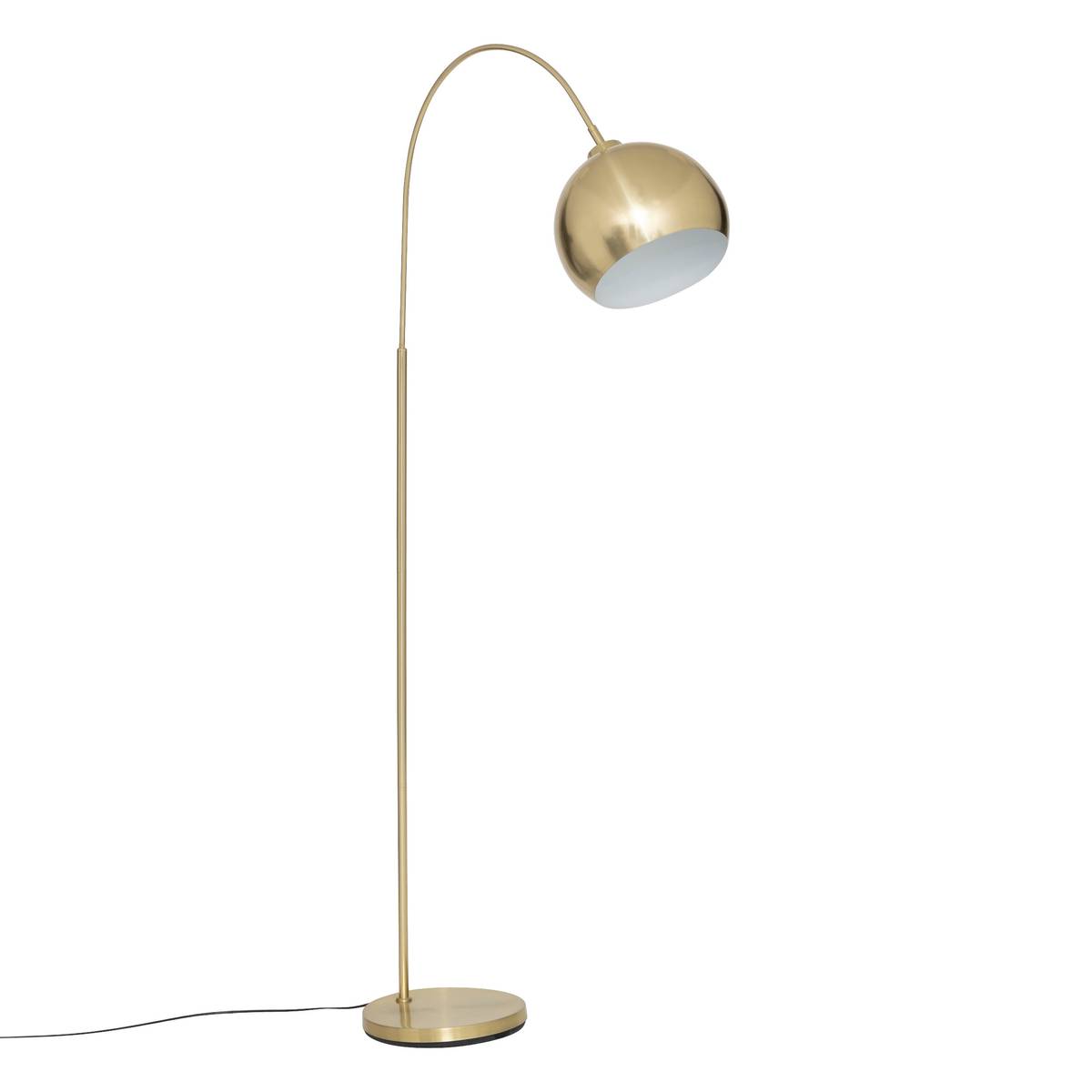 Arc floor lamp "Floris" Gold, H. 177 cm