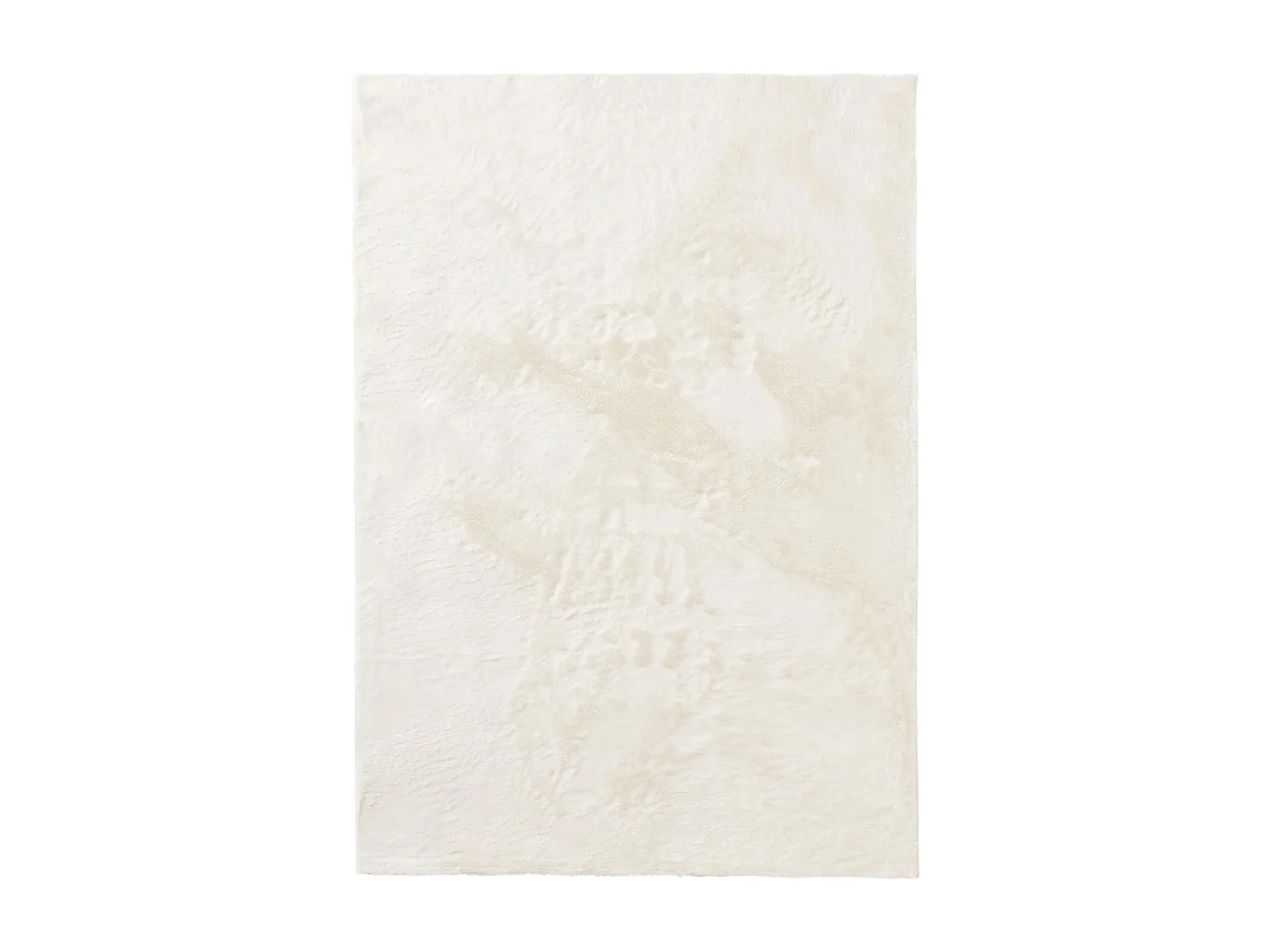 Tapis en fausse fourrure Furry Crème 160x230 cm