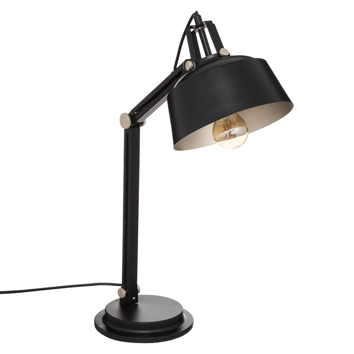 Arc lamp "Soul" Black, H.56 cm
