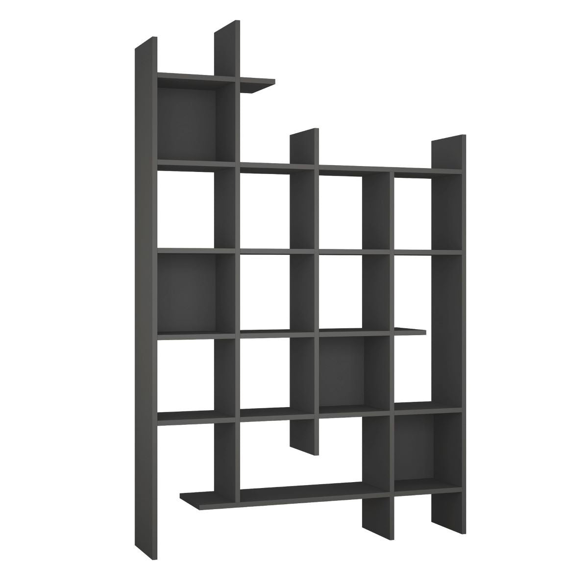 Calicosy - Boekenkast met 18 planken MANCO - H188 cm