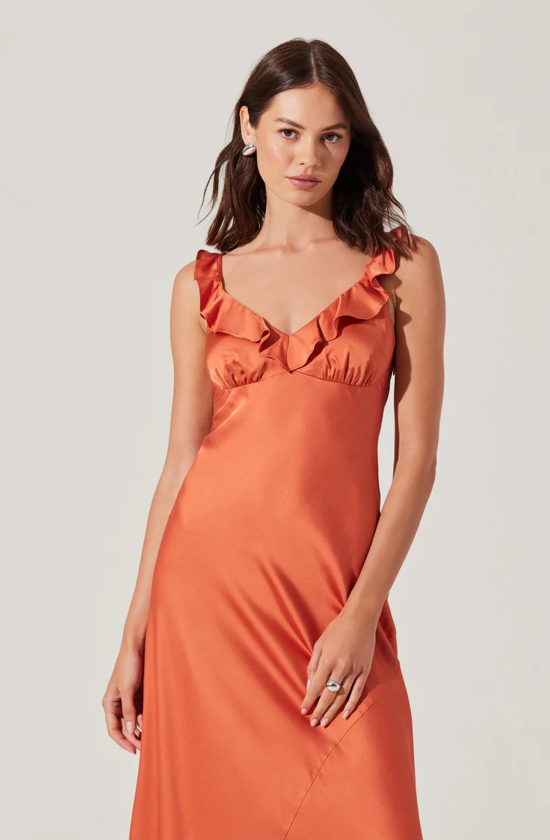 Zoie Dress - Brick