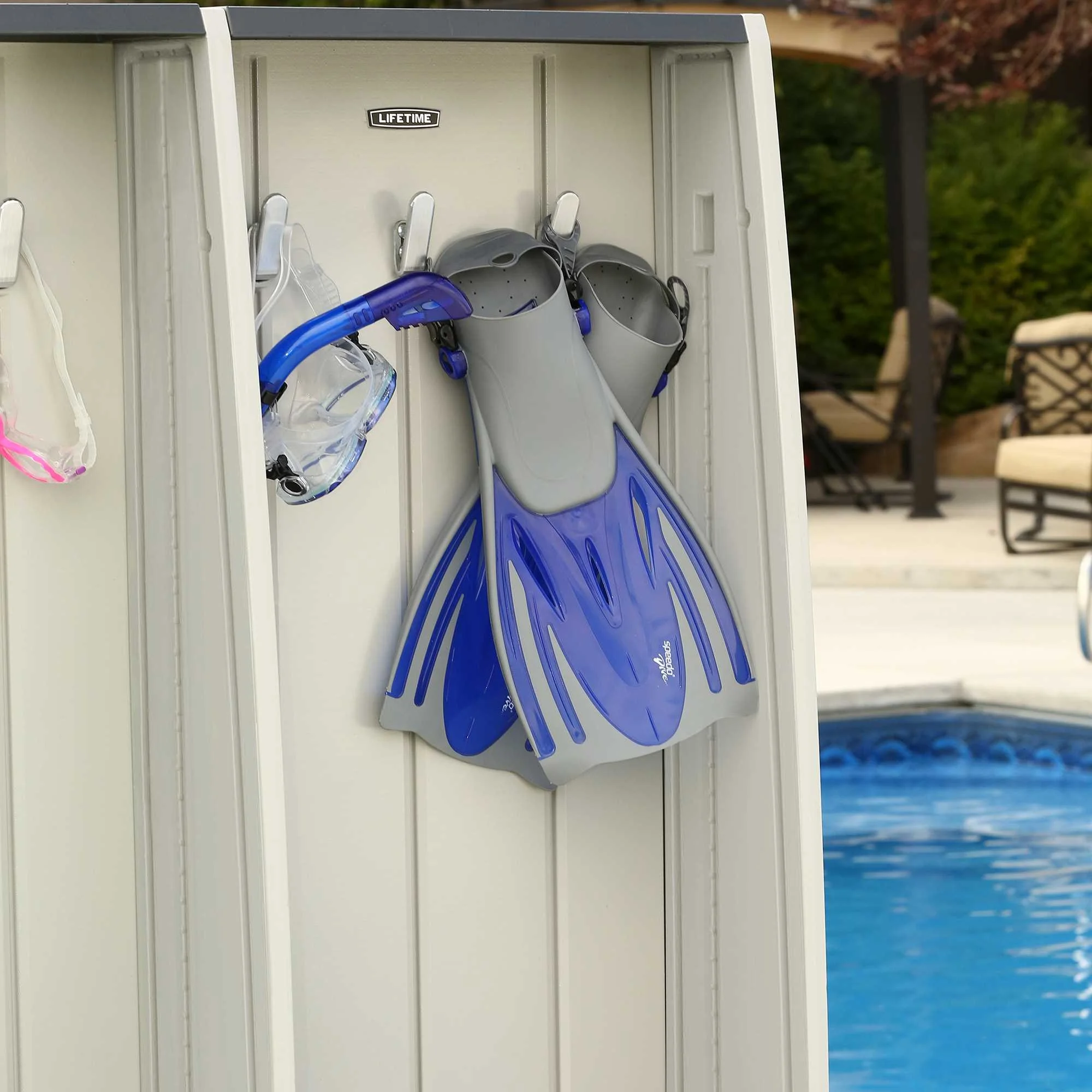 Lifetime Home and Garage Polyethylene Storage Locker, Freestanding for Adults and Children (60226) - Image 14