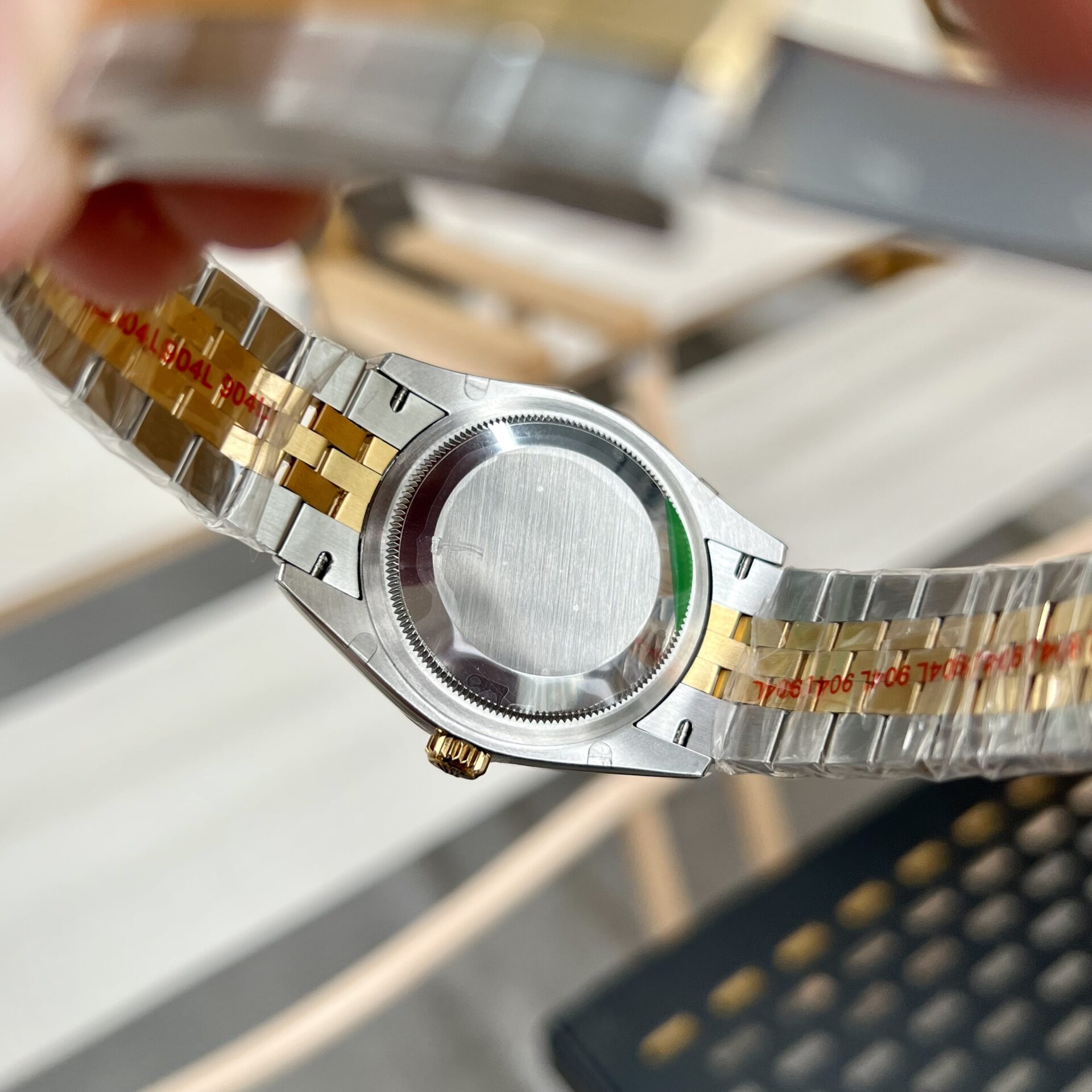 Rolex DateJust 126283RBR Palm Leaf Dial Gold Rep 11 Watch 36-41mm - Top club