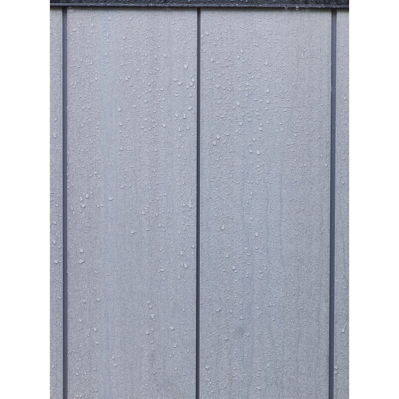 Artisan Plastic Storage Shed 9 ft W x 7.5 ft D Grey & Black - Artisan 97 - Image 13 Artisan Plastic Storage Shed 9 ft W x 7.5 ft D Grey & Black - Artisan 97 - Image 13