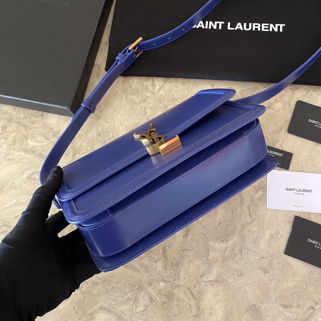 SOLFERINO MIDDLE SATCHEL IN LACQUERED AYERS1:1High-quality replica
