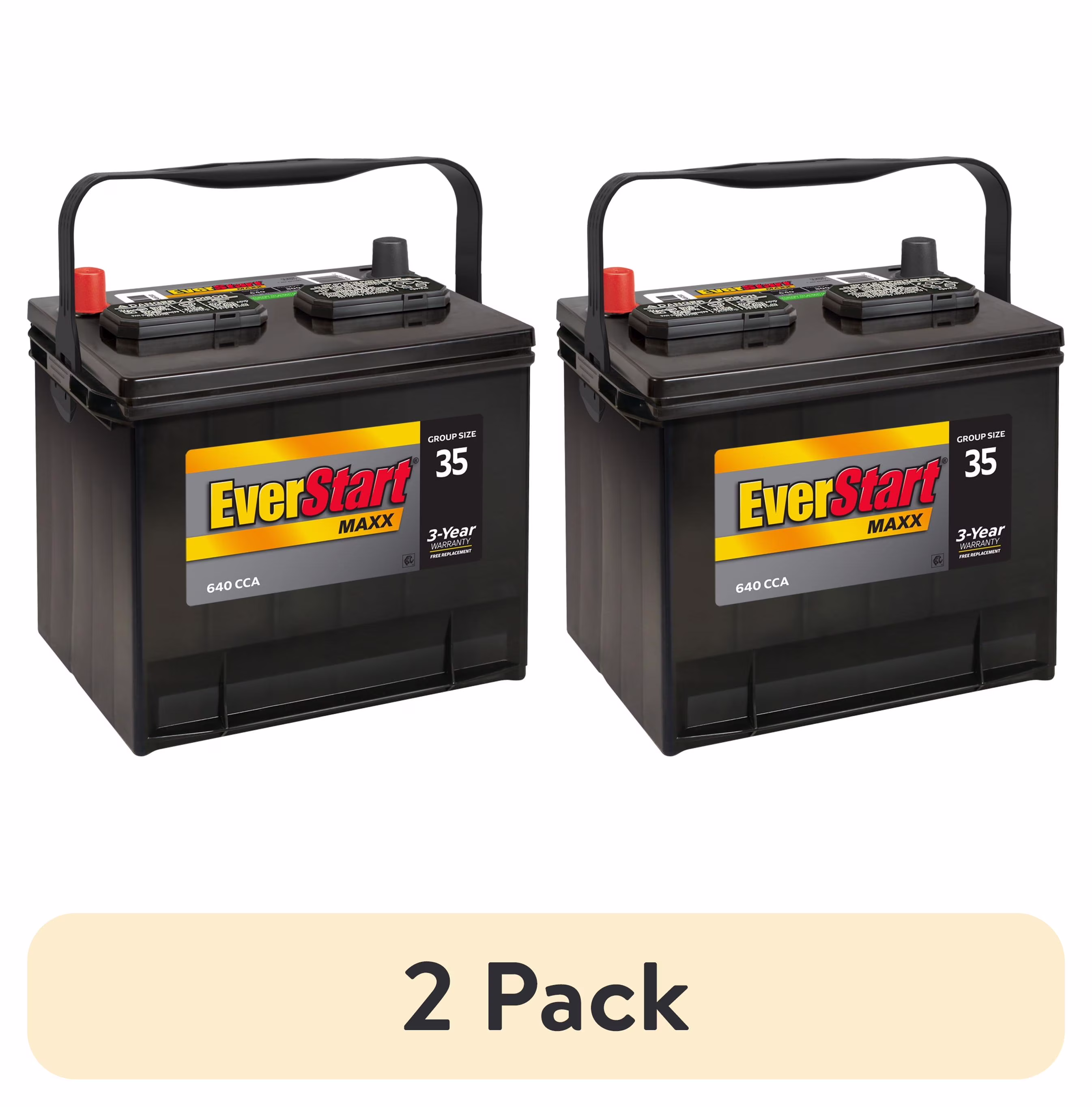 EverStart Maxx Lead Acid Automotive Battery, Group Size 35 12 Volt, 640 CCA - Image 4