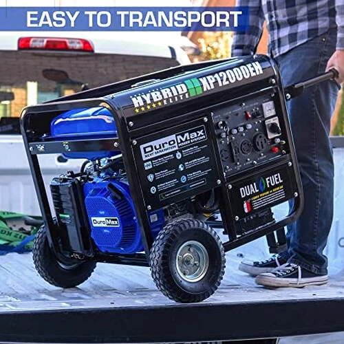 DuroMax Dual Fuel Generator 12,000W Gas/Propane, 457cc 4-Stroke Engine - XP12000EH - Image 8 DuroMax Dual Fuel Generator 12,000W Gas/Propane, 457cc 4-Stroke Engine - XP12000EH - Image 8