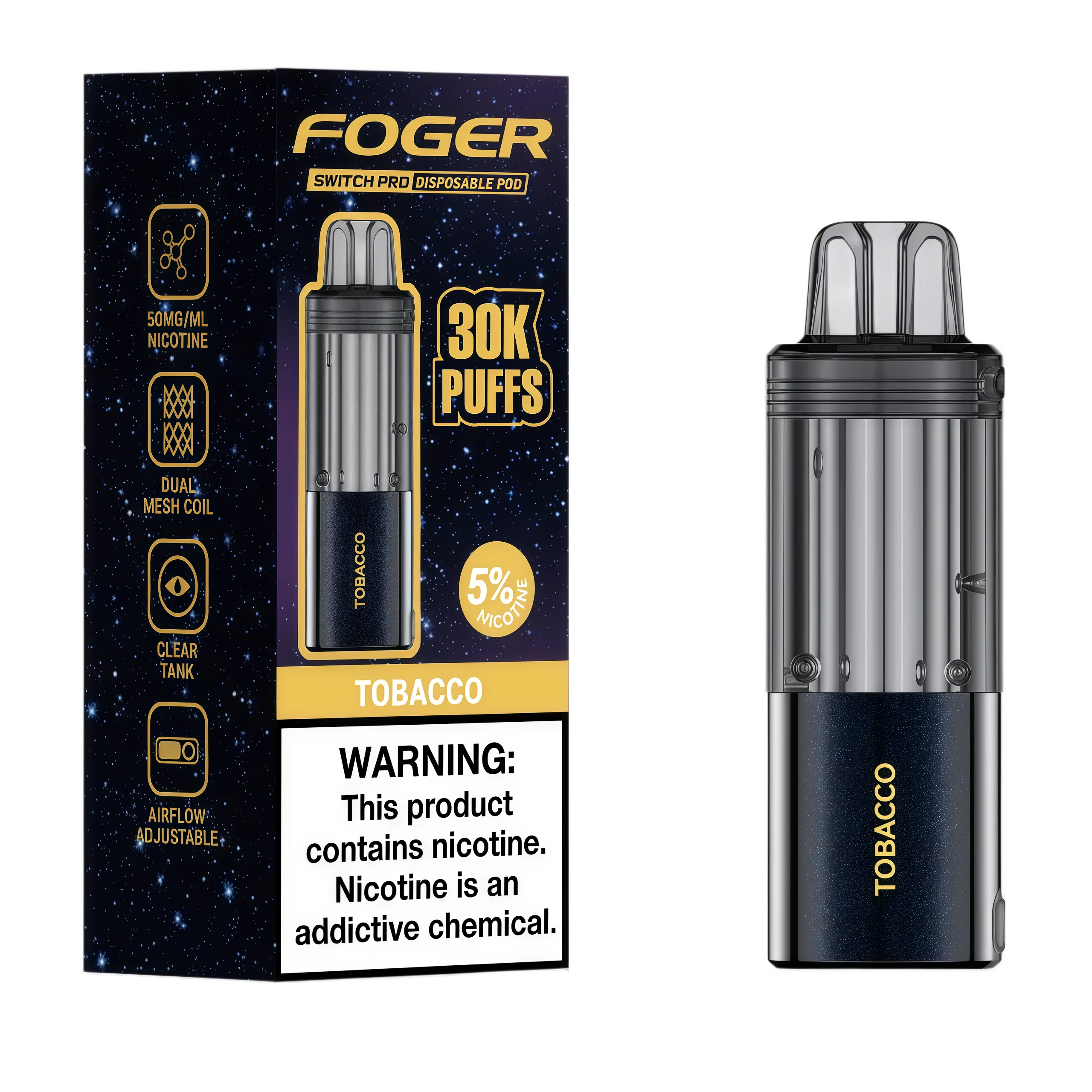 Tobacco - foger-pod