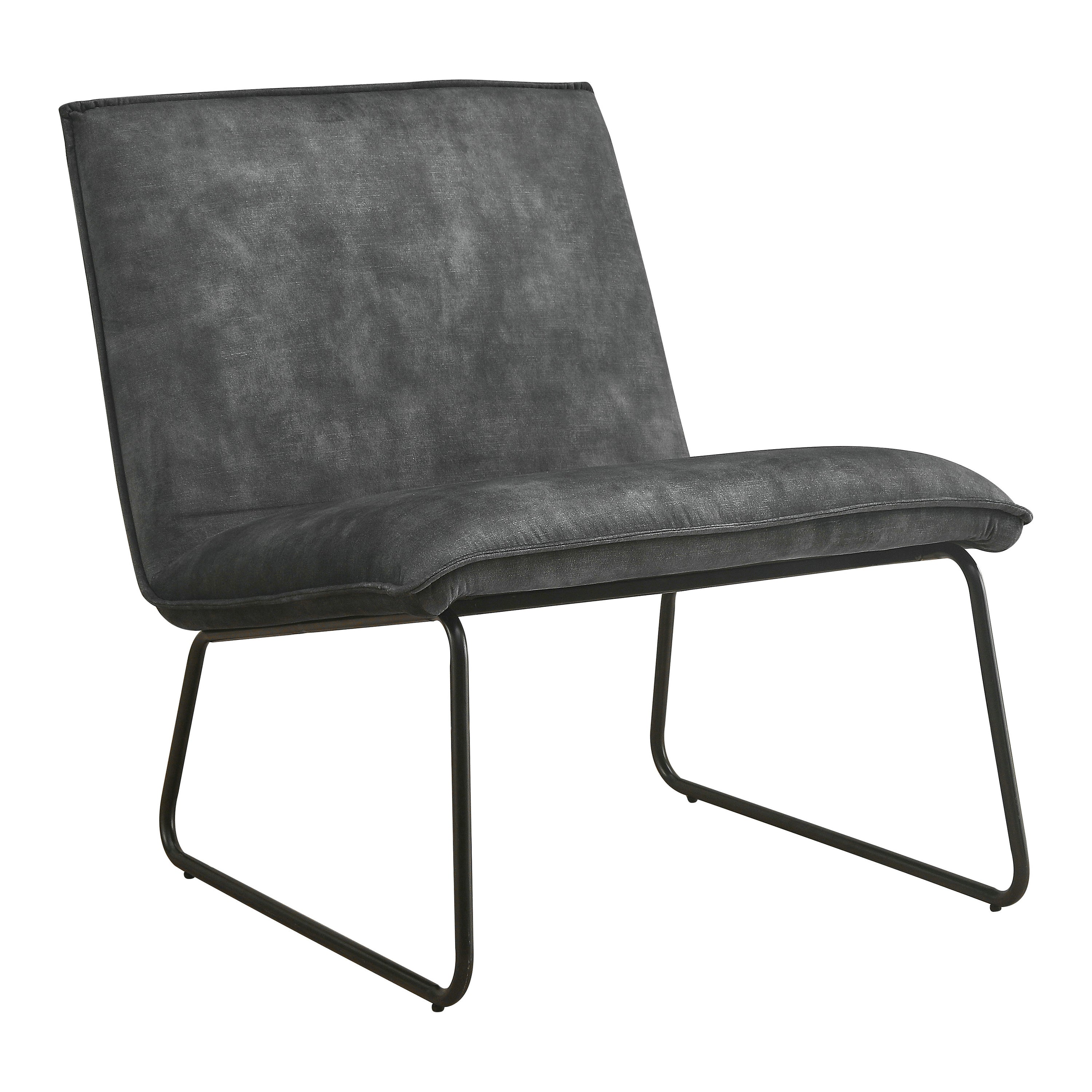 Blokker Scotch Fauteuil - Velvet - Antraciet