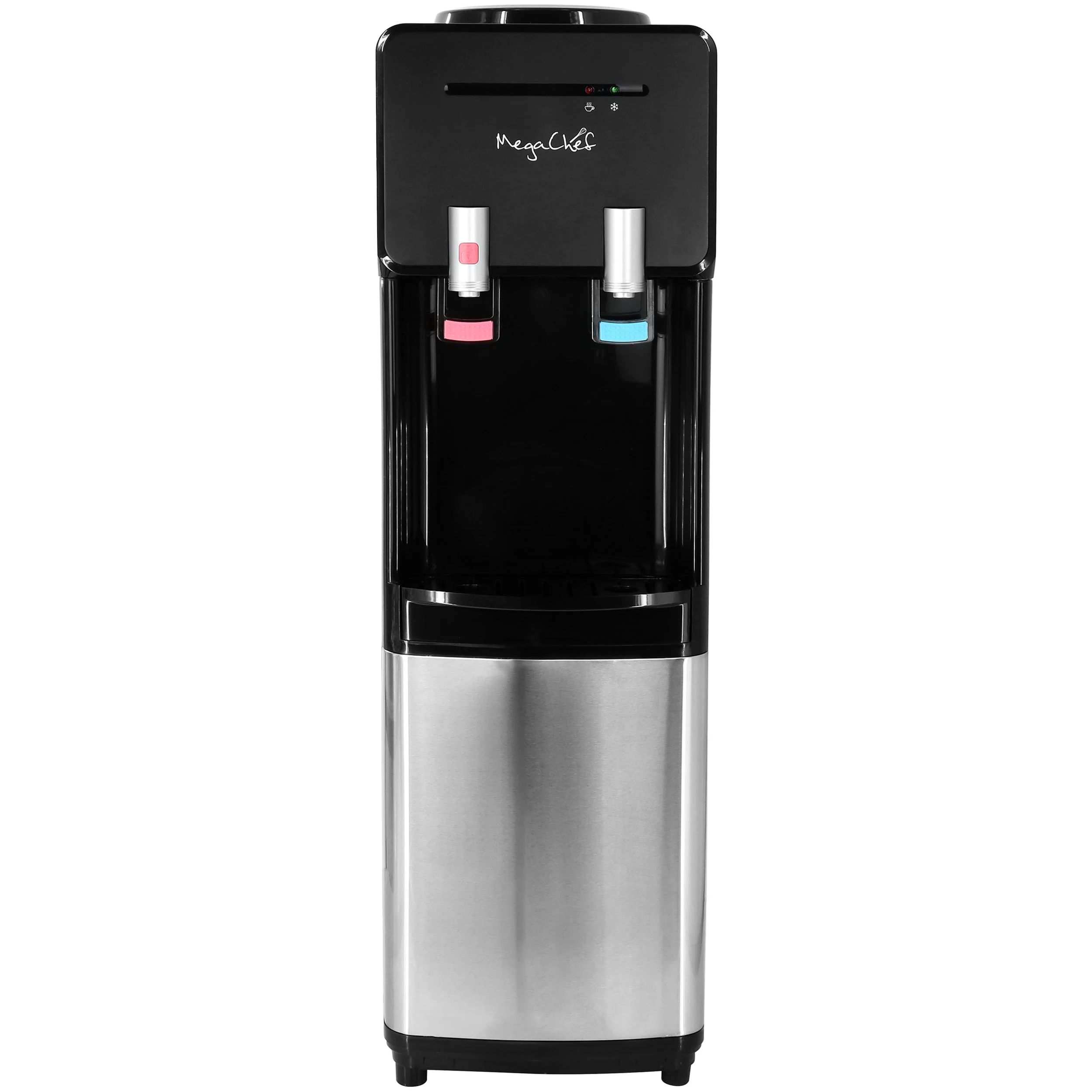MegaChef Stainless Steel Bottom Load Hot and Cold Water Dispenser 5 Gallon Water Cooler - Image 24