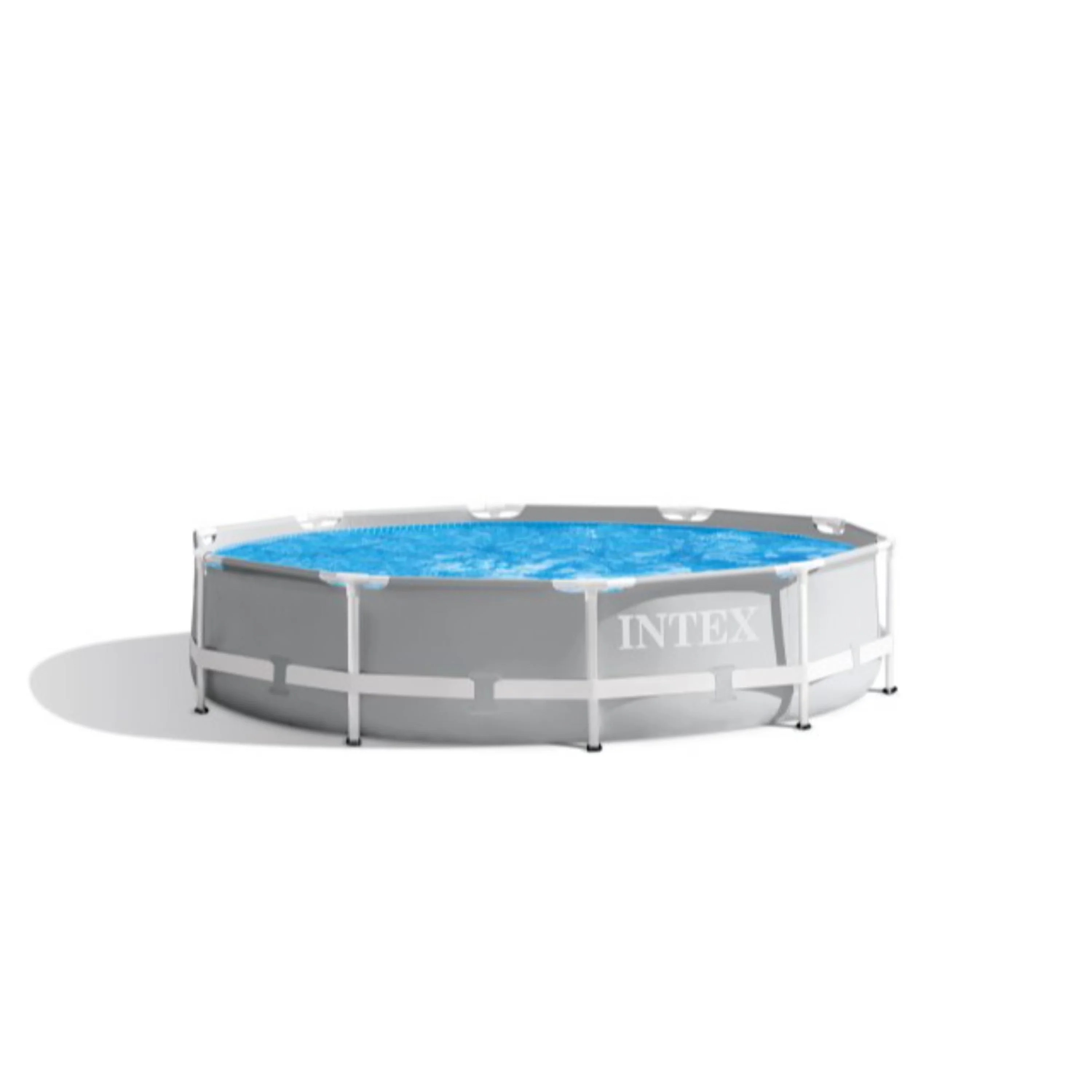 Intex Prism Frame Above Ground Swimming Pool 14ft x 42in With Pump - 26719EH - Image 2 Intex Prism Frame Above Ground Swimming Pool 14ft x 42in With Pump - 26719EH - Image 2