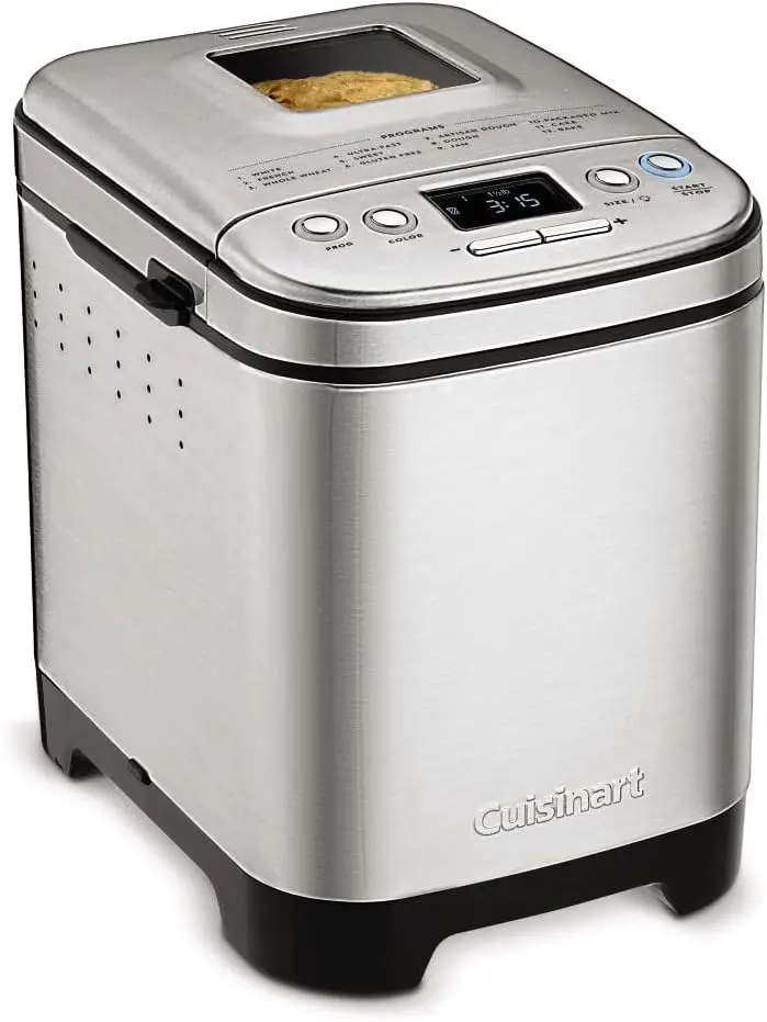 Cuisinart Compact Automatic Bread Maker Machine, Up To 2lb Loaves