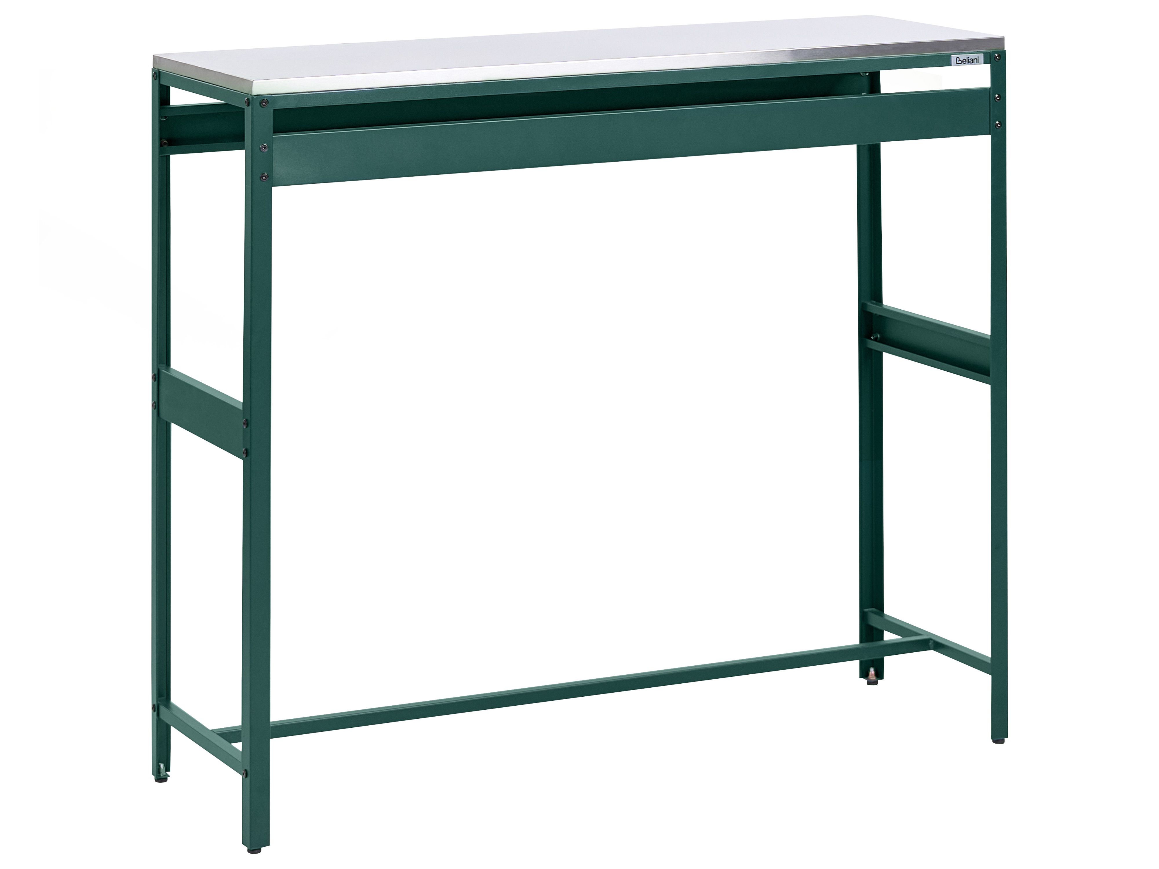 Outdoor Bar Table MAENZA 120 cm 40 cm Metal Green