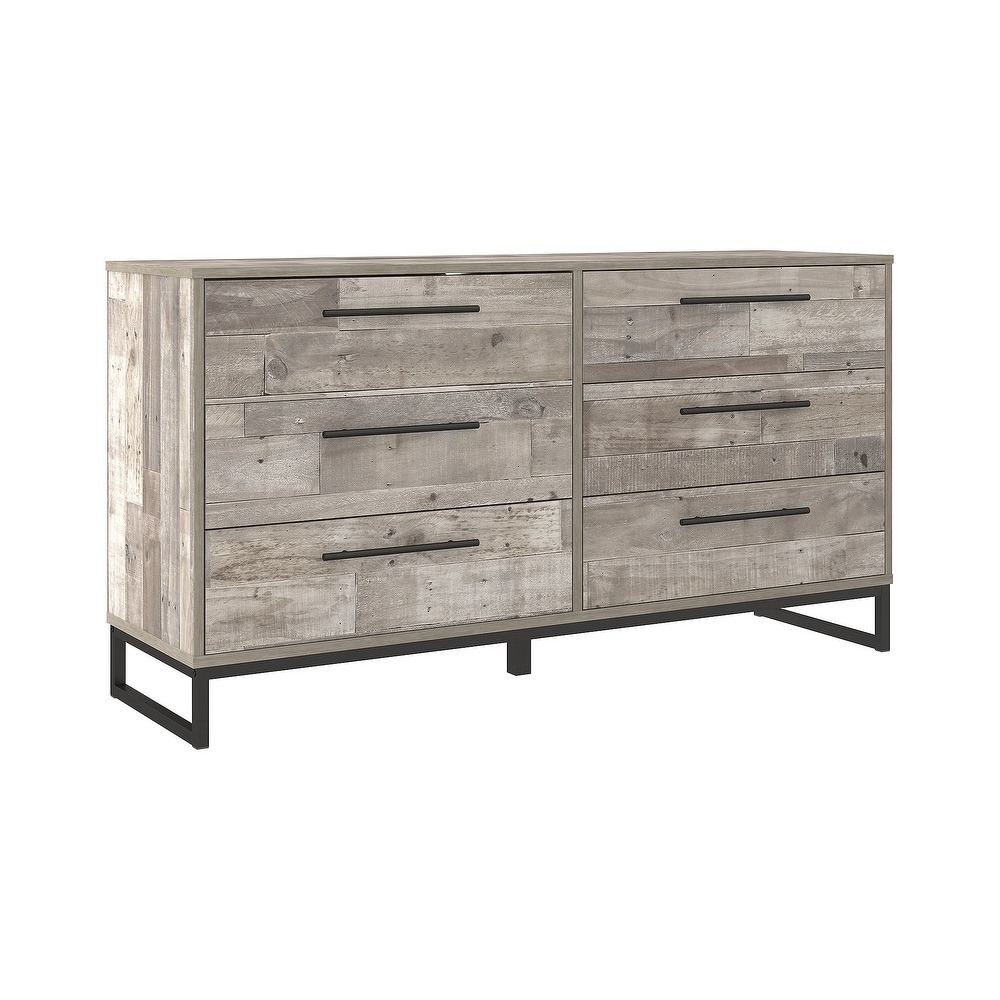 Signature Design by Ashley Neilsville Weathered Woodgrain Dresser