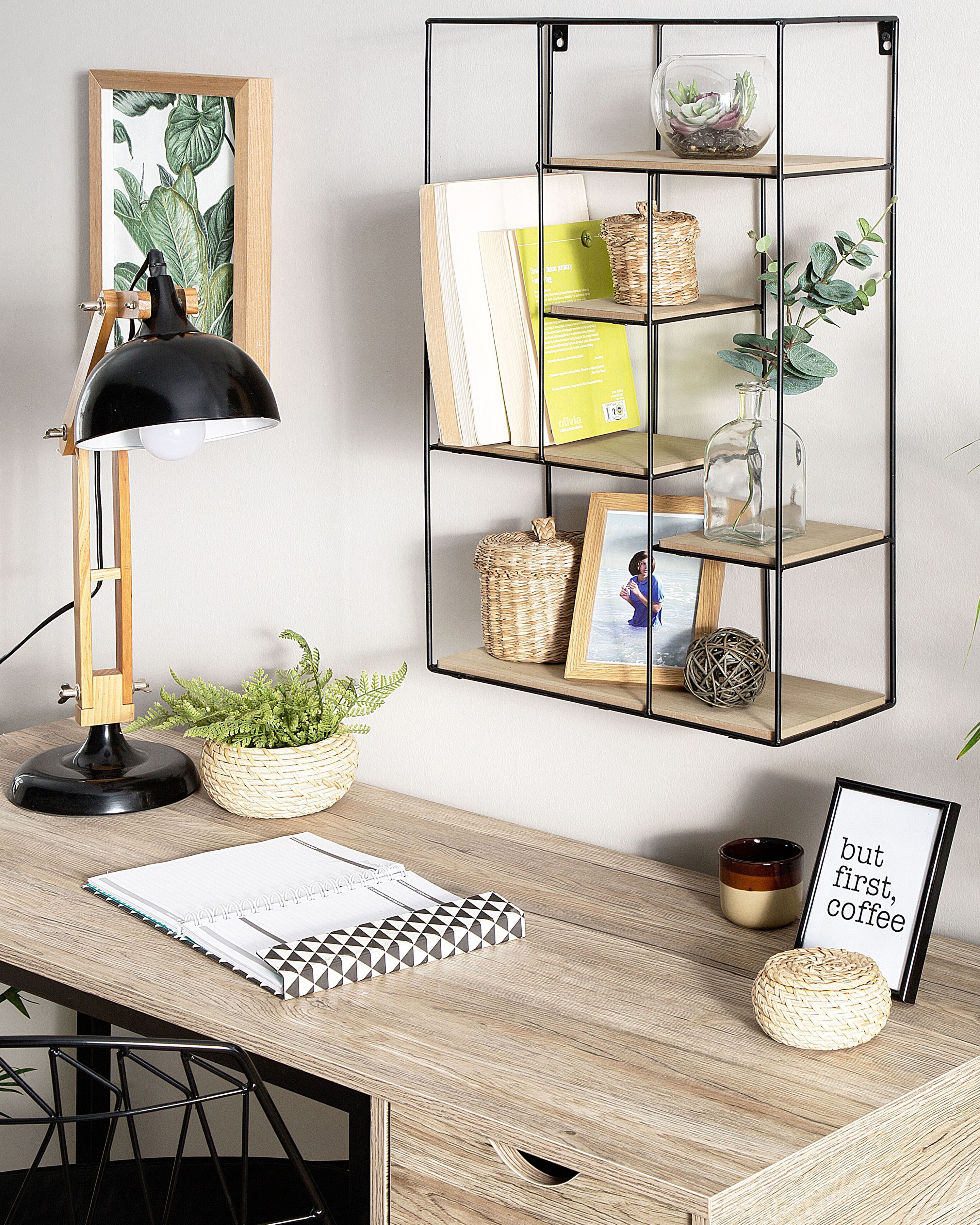 Wall Shelf LAUREL Black