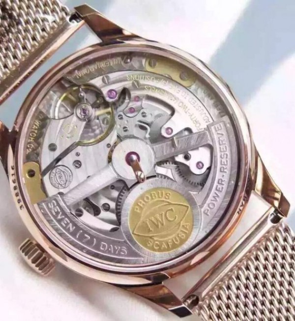 Replica IWC YL Portuguese RG IW5001 White Dial - Top club