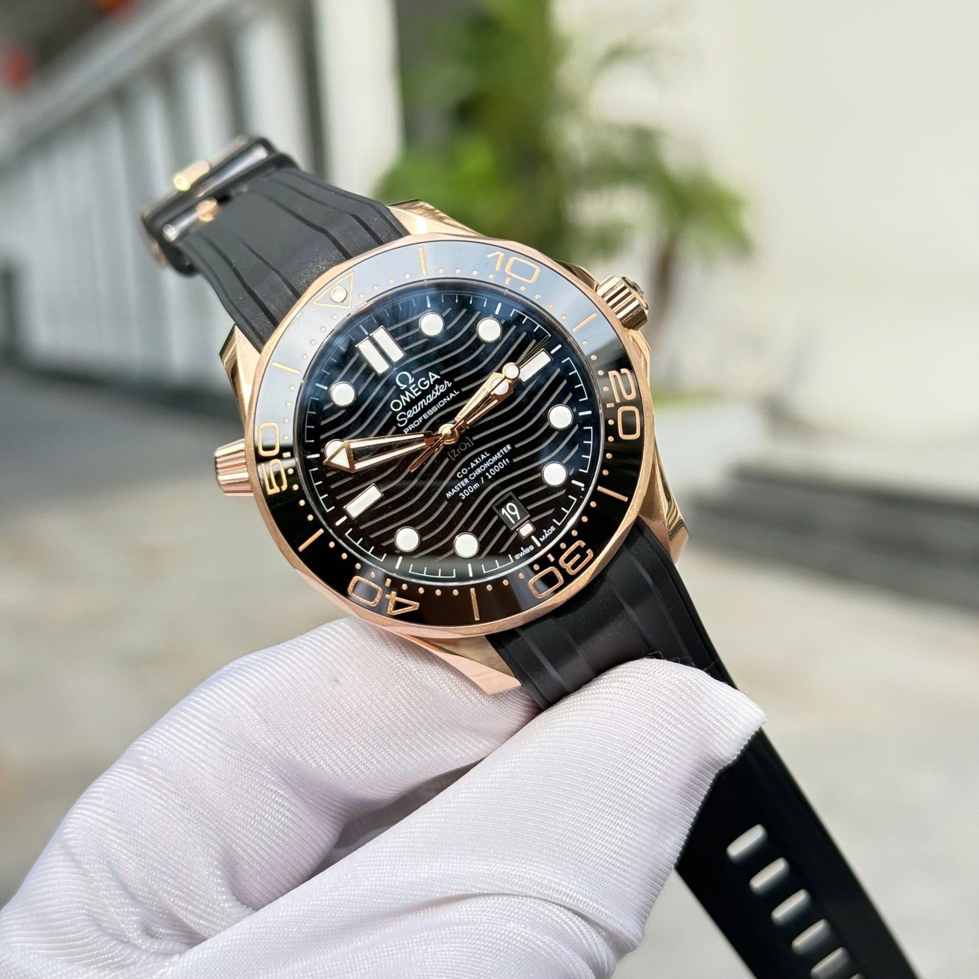 Omega High End Watch Replicas Seamaster Diver 300M Sedna? Black Rubber Strap VS Factory 42mm - Top club