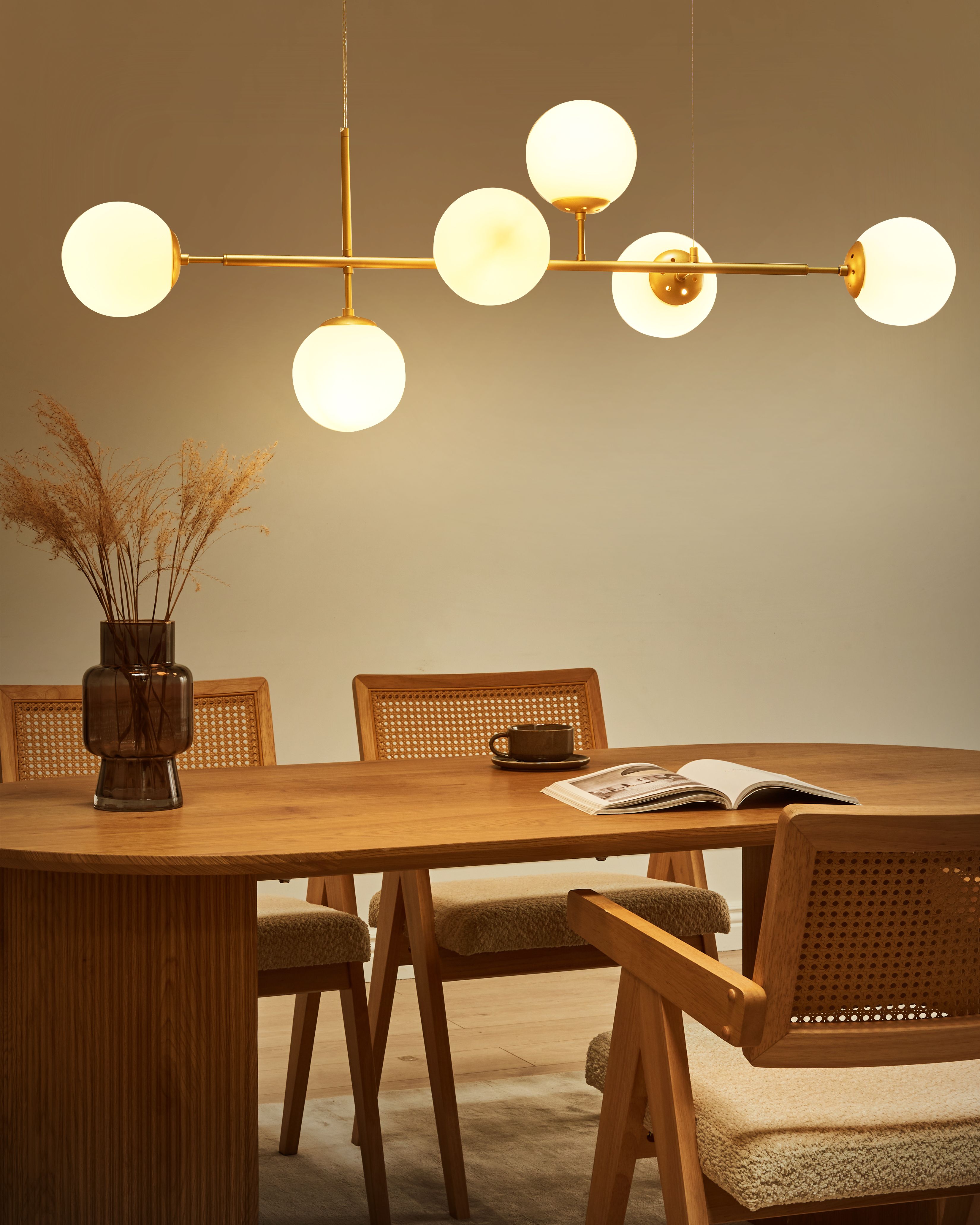 Pendant Lamp KASARI Metal Gold