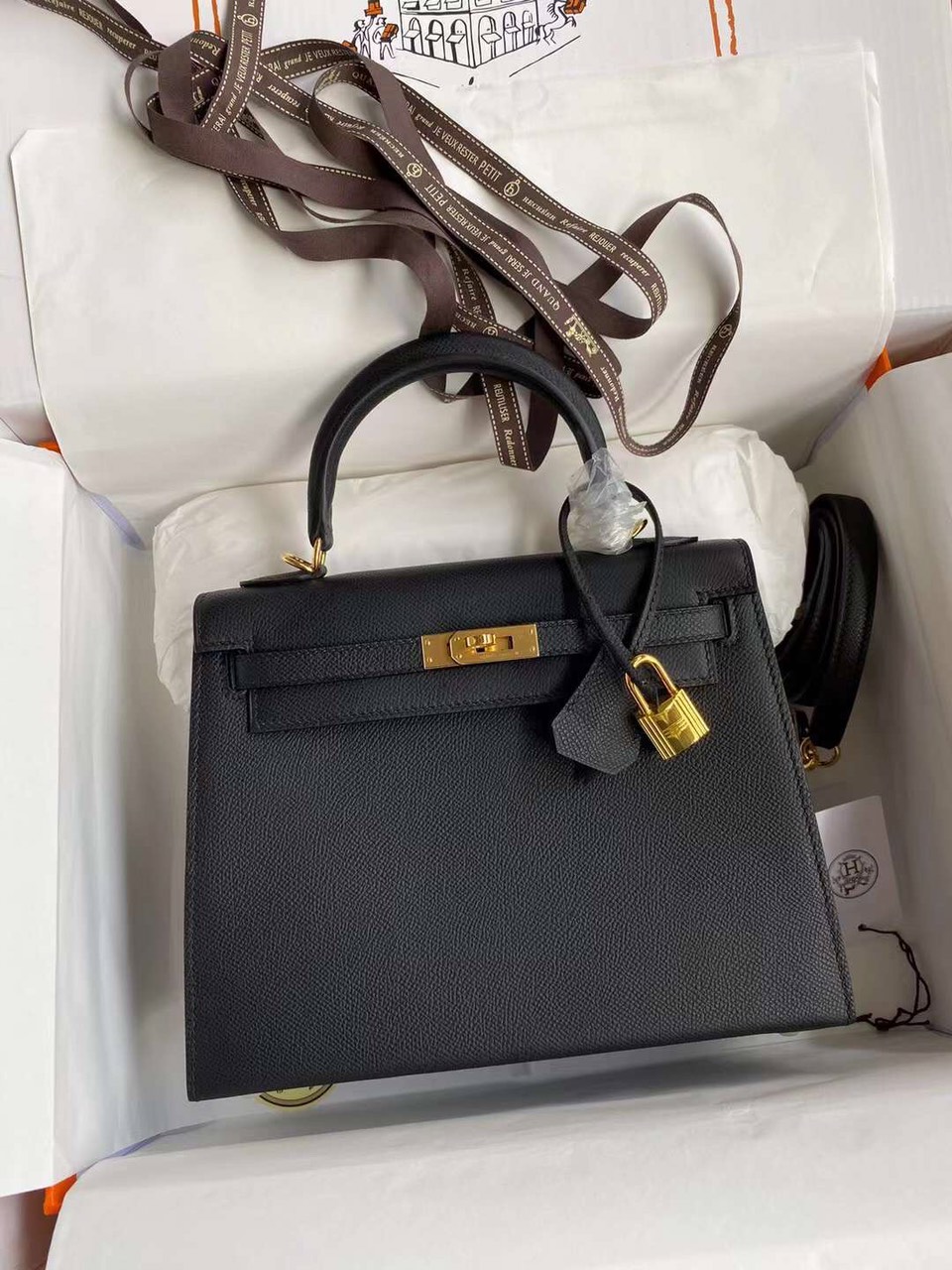 Hermes Kelly Epsom Leather 25cm Bag