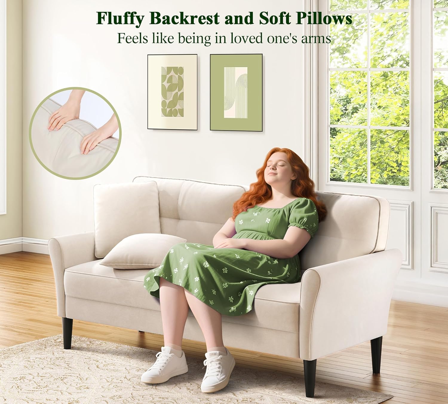 Loveseat Sofa, 69