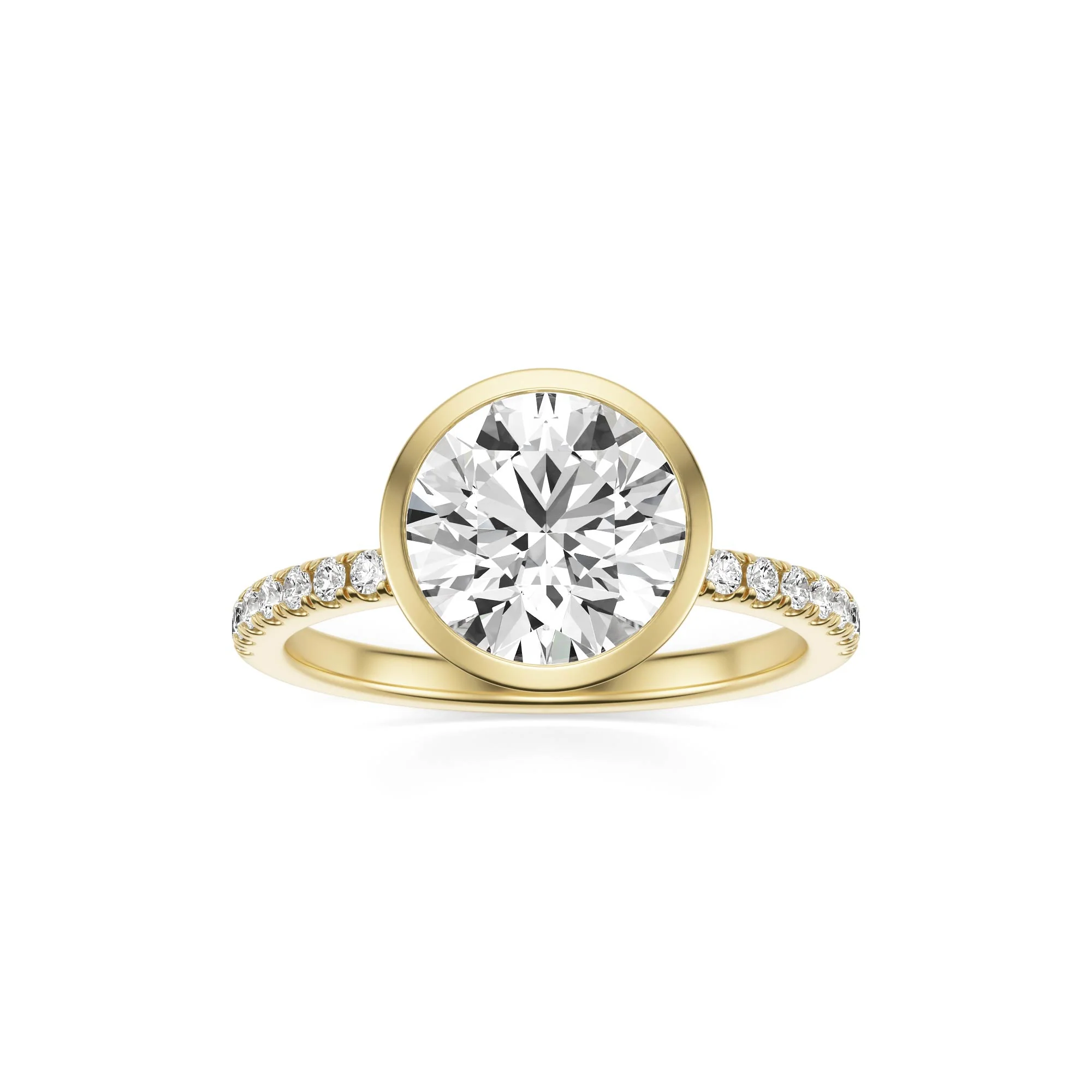 The Round Bezel Pavé