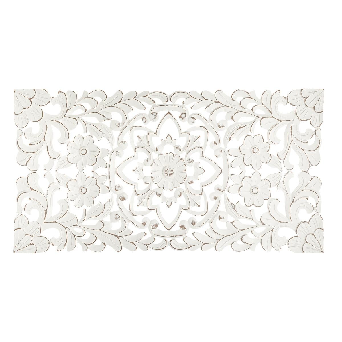 Wall decoration"Fanny" Carved wood, 85x45 cm