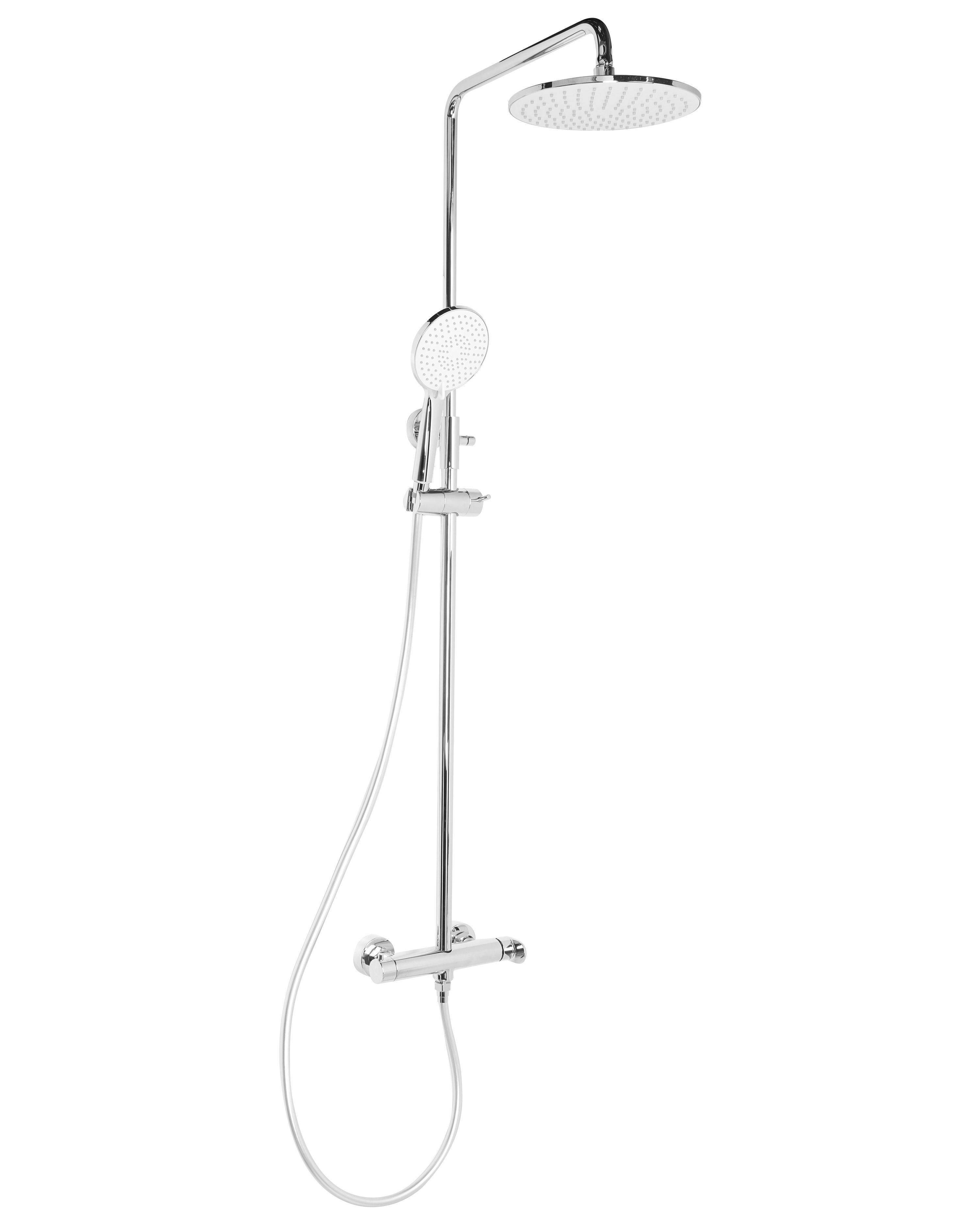 Mixer Shower Set with Rainshower CATAMARCA Silver