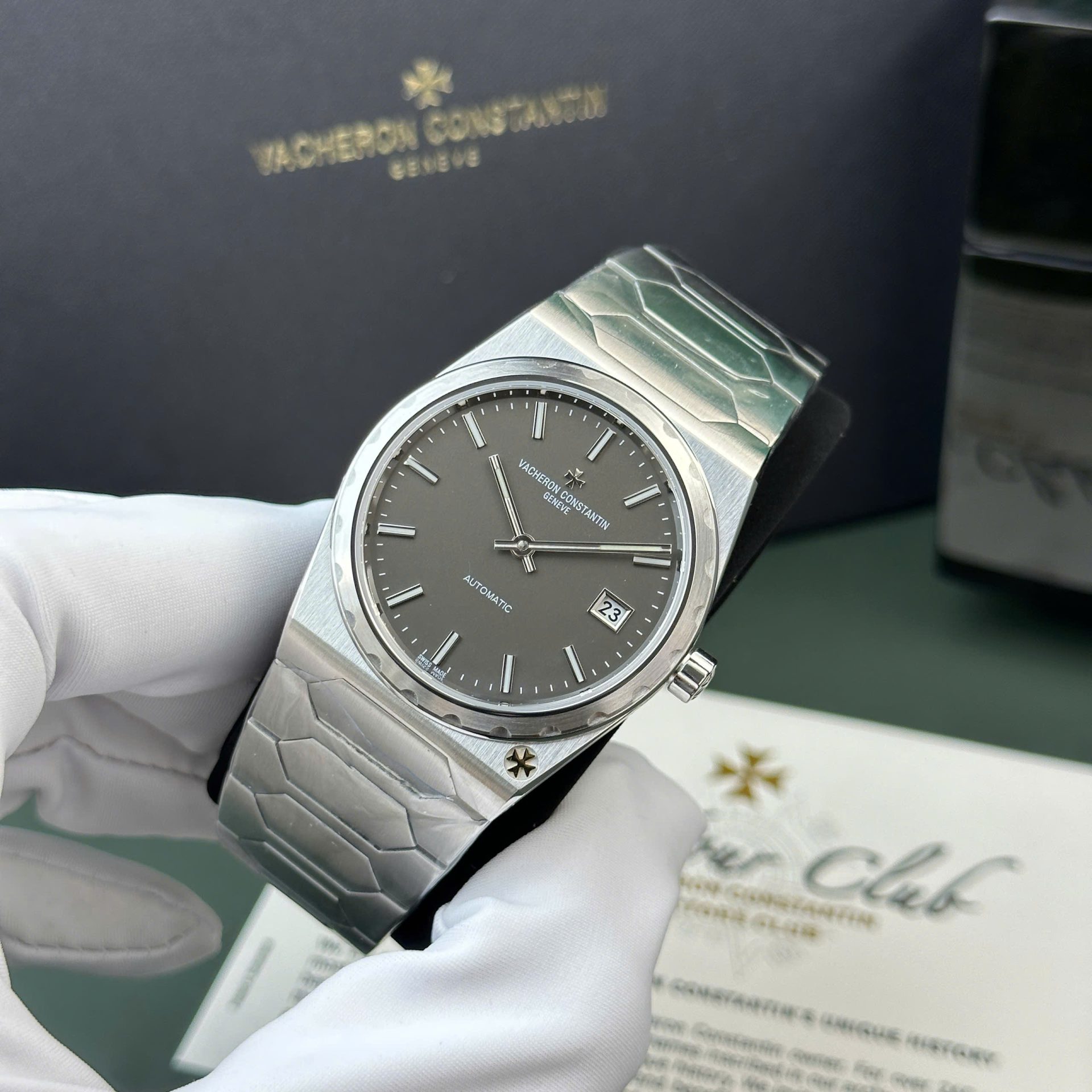 Vacheron Constantin Historiques 222 Replica Watch Gray Dial 8F Factory 37mm - Elite Watch Atelier