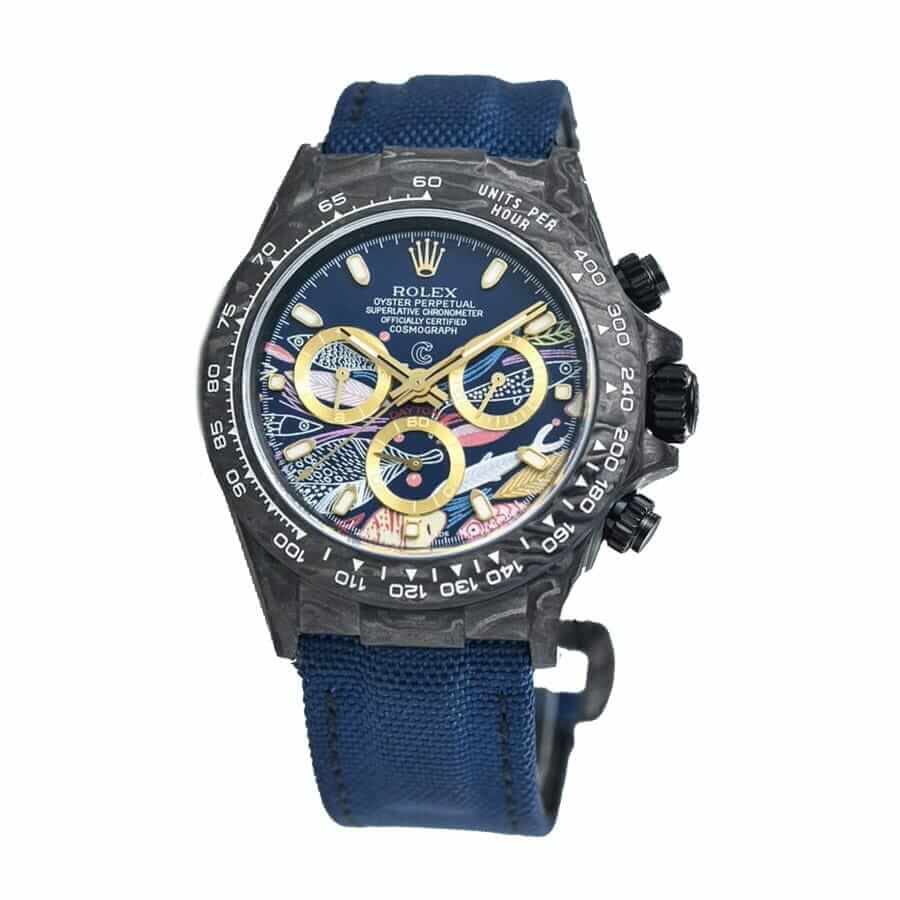 Rolex Daytona Cosmograph Color Fish Pattern Dial 2071401 Replica - Elite Watch Atelier
