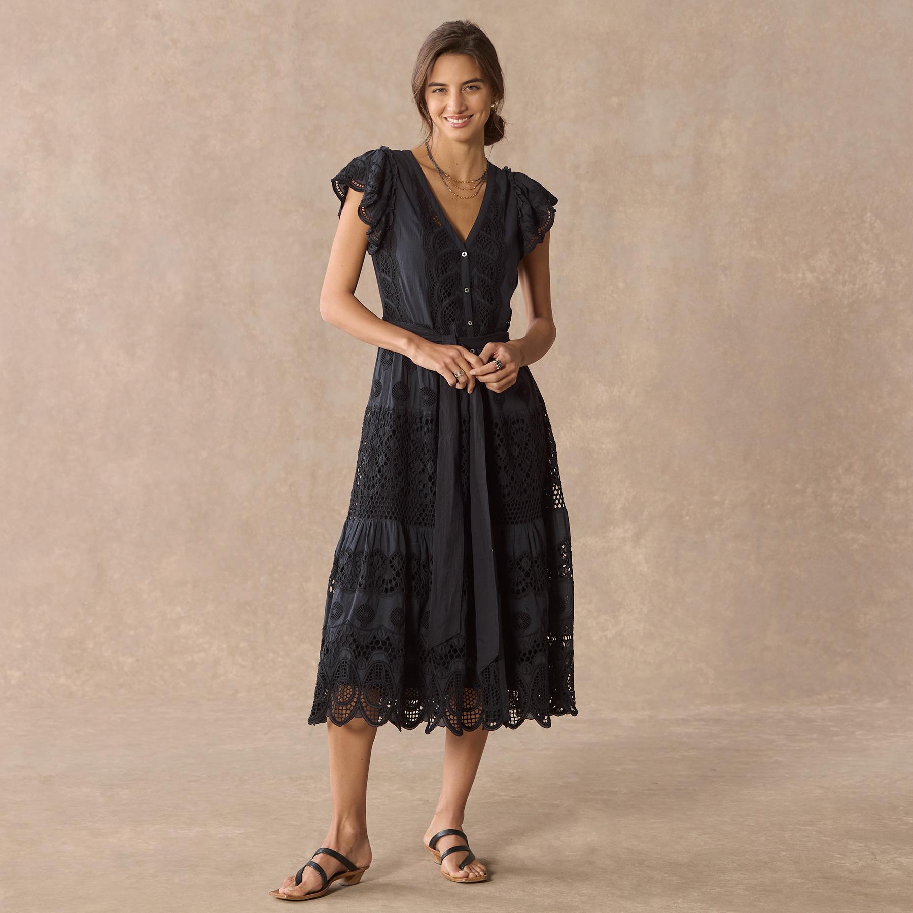 Talara Eyelet Dress - Sundance Clothing