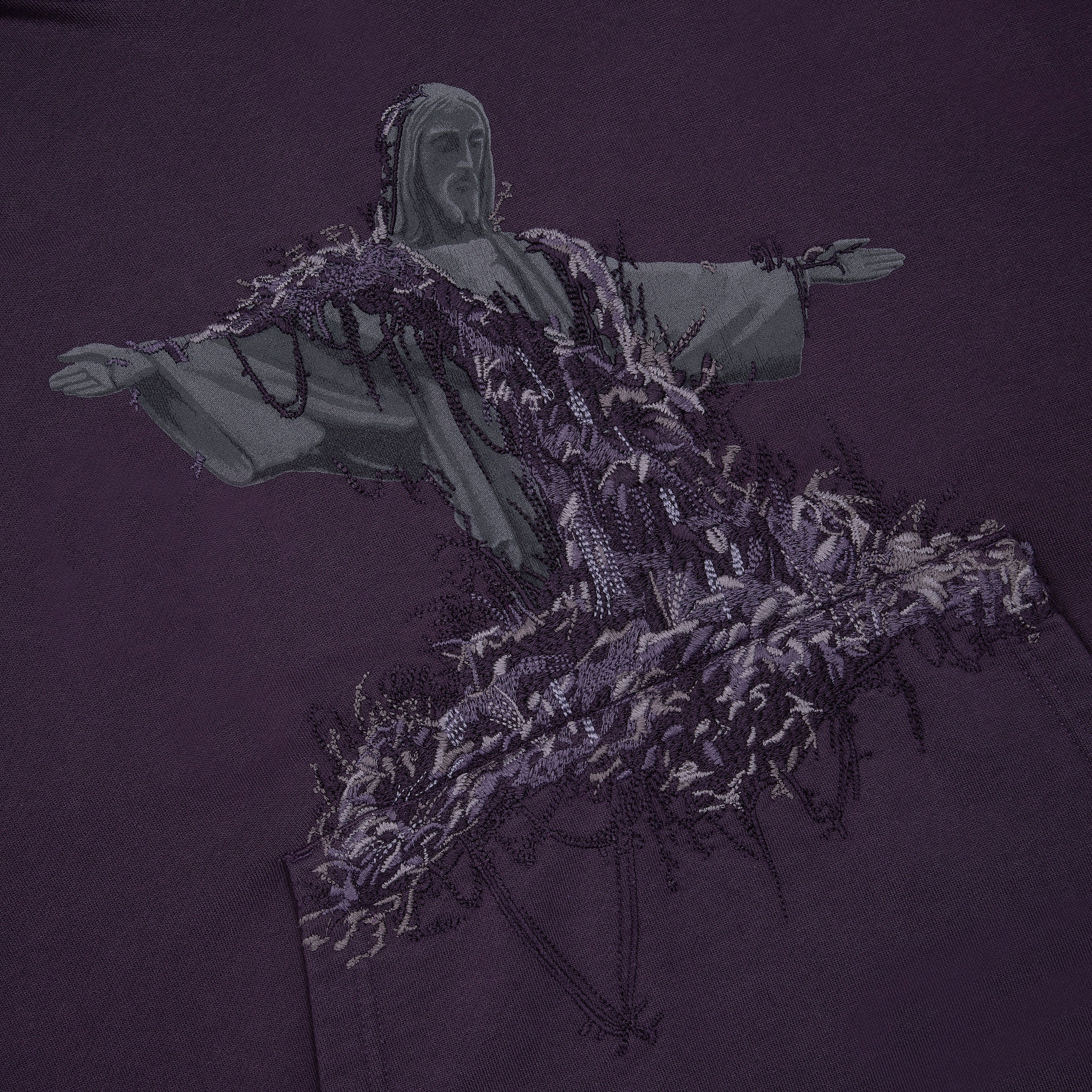 "NYC to RIO" Hoodie purple