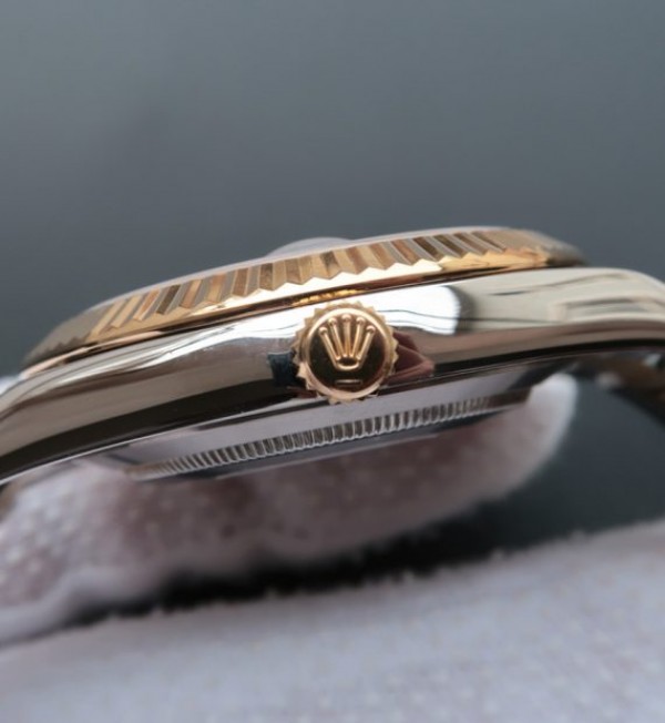 Replica Rolex DateJust II 41mm SS/YG YG Dial Diamonds Marker SS/YG Bracelet A3136 - Elite Watch Atelier