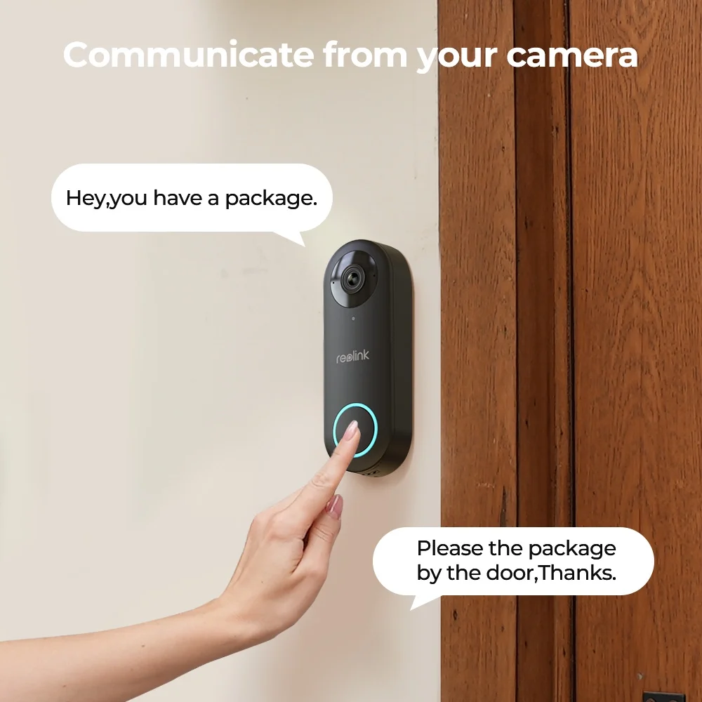 Reolink 2K 5MP Video Doorbell Camera 5G Wifi Security Home Doorbell Chime, Person &Package Detection - Image 8