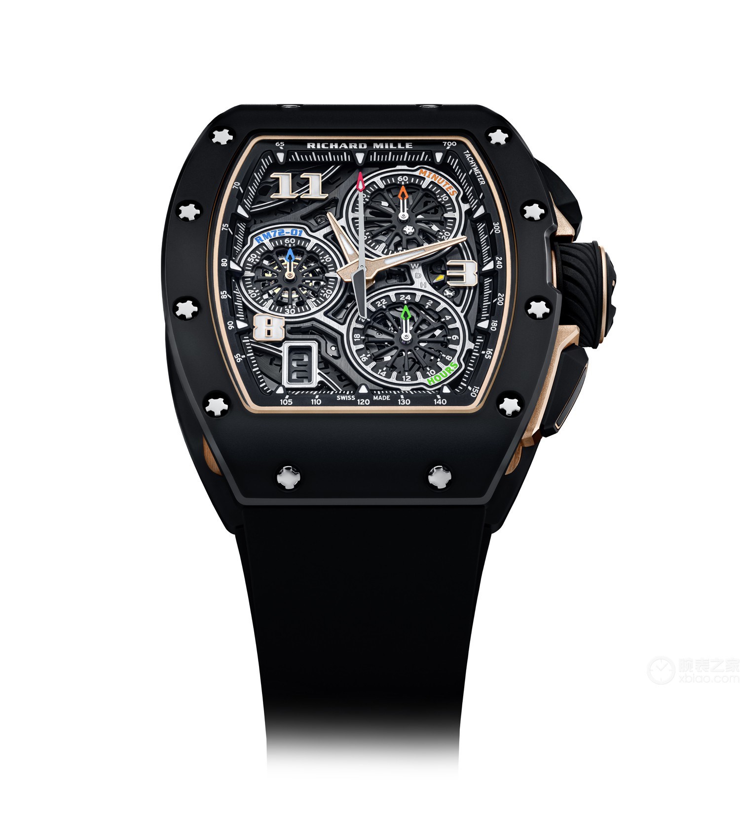 Richard Mille RM72-01 Black Ceramic(1:1 replica) - Elite Watch Atelier