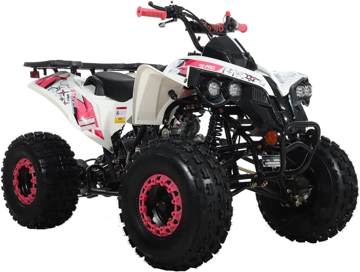 X-Pro Brand New 125cc Gas ATV, Automatic Transmission w/Reverse Electric Start Big 19"/18" Tires - Image 16