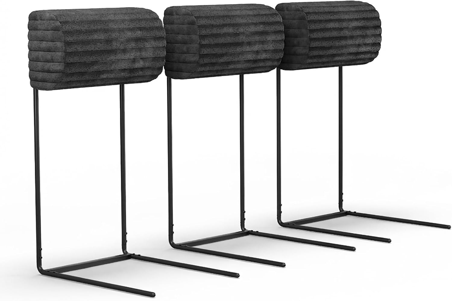 CAMMOO Couch Headrest Extender, Ergonomic Neck & Head Support for Legless Low Back Sofa, Sturdy Fixed-Height Metal Frame Sofa Backrest Extender, Fits Boneless Couch Under 28.5