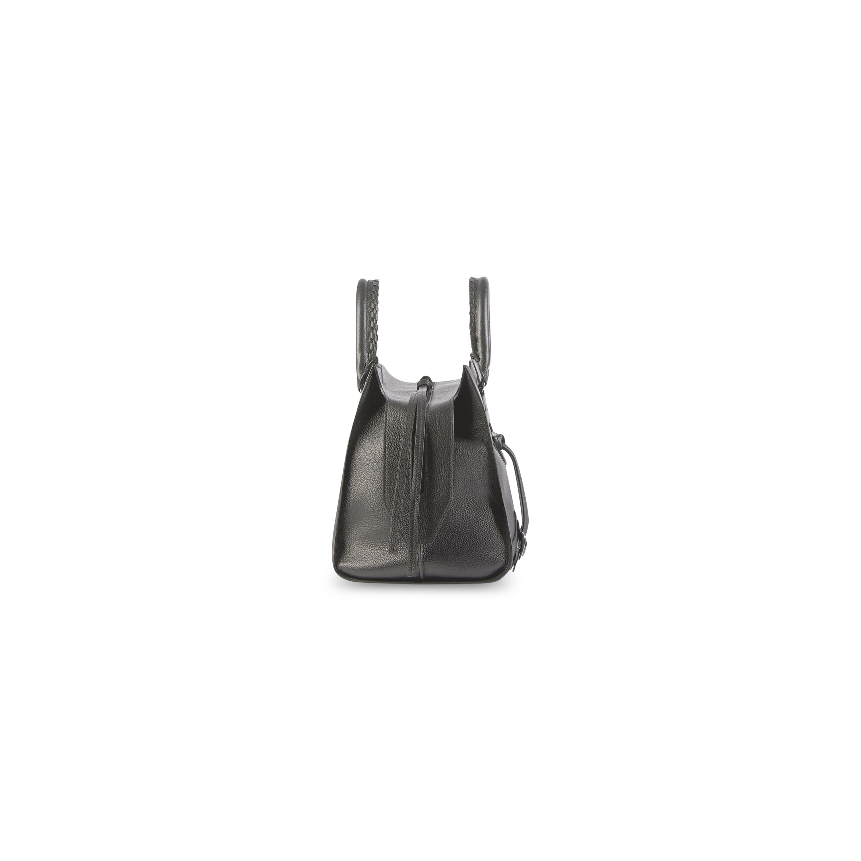 NEO CLASSIC MEDIUM HANDBAG IN DARK GREY - Replicaclubs