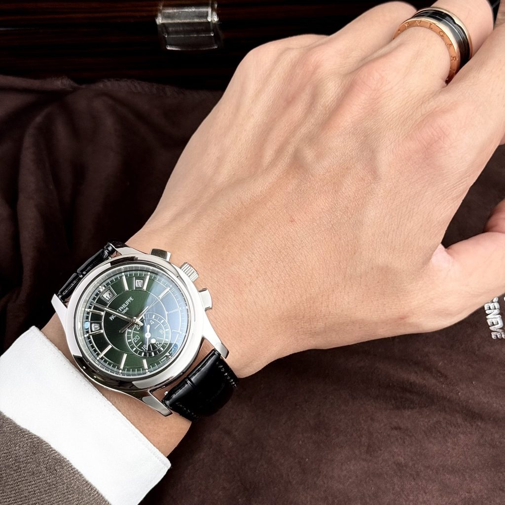 Patek Philippe Replica Watch Complications 5905G Dial Green 42mm - Top club