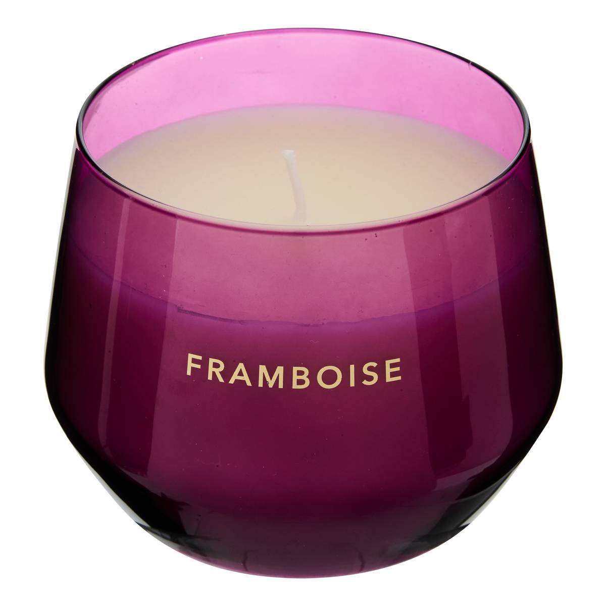 Scented Candle "Glowy" Fruity Scent, Raspberry, 300g